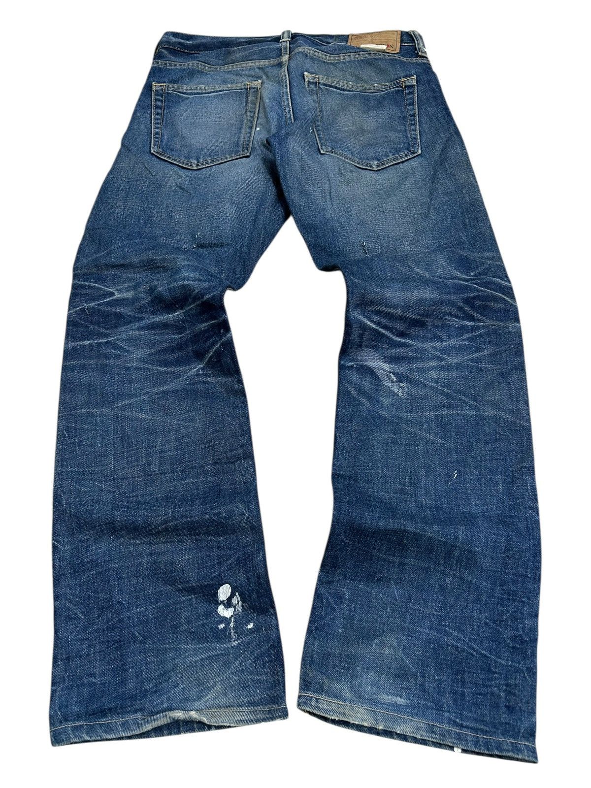 Japanese Brand × Vintage Nippon Japan Made Jean Statement Pants Splatter Painter Size US 31 - 2 Thumbnail