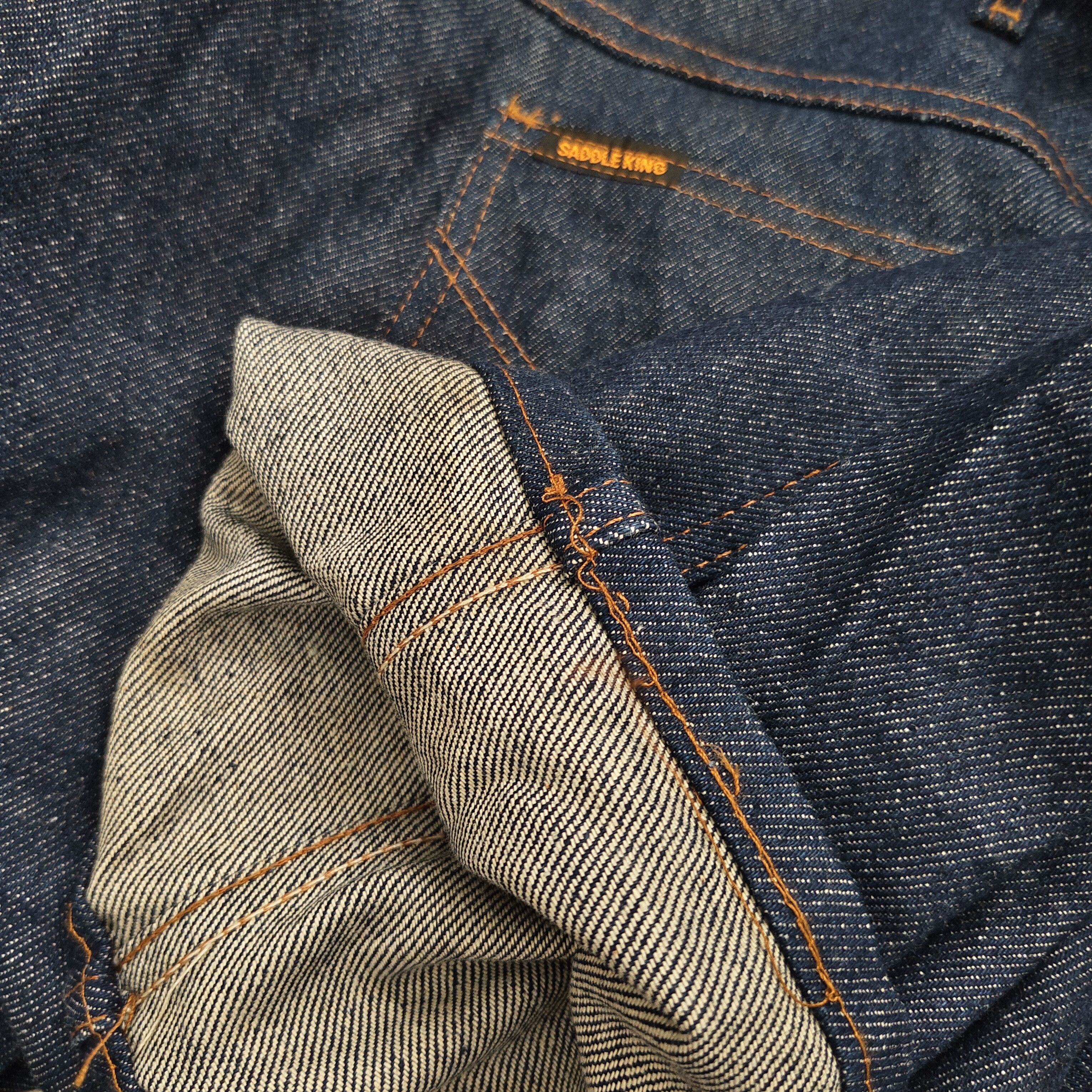 Vintage Vintage 70s 80s Saddle King Oversized US 46 Jean Size US 44 / EU 60 - 20 Thumbnail