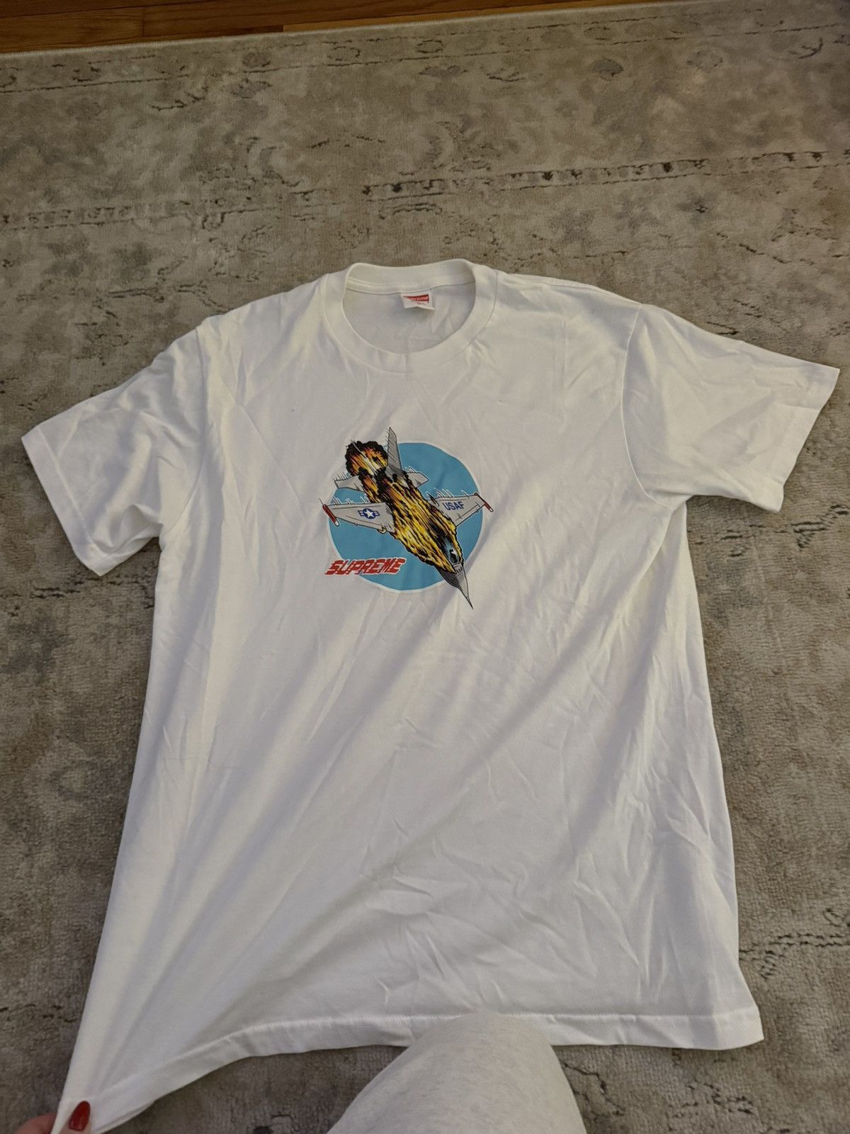 Supreme Supreme Plane Tee Size US M / EU 48-50 / 2 - 1 Thumbnail