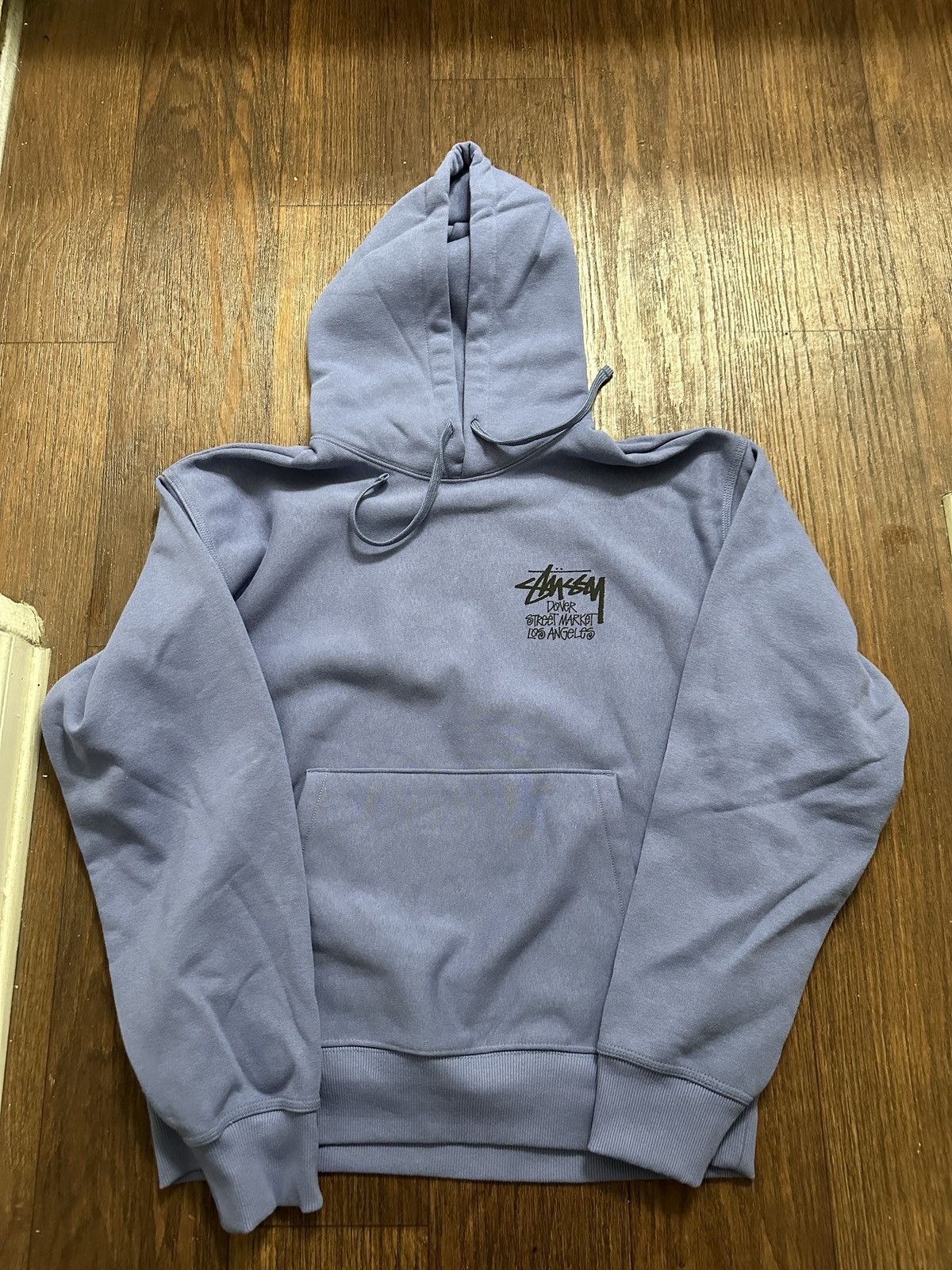 Blue Stussy Los Angeles Hoodie