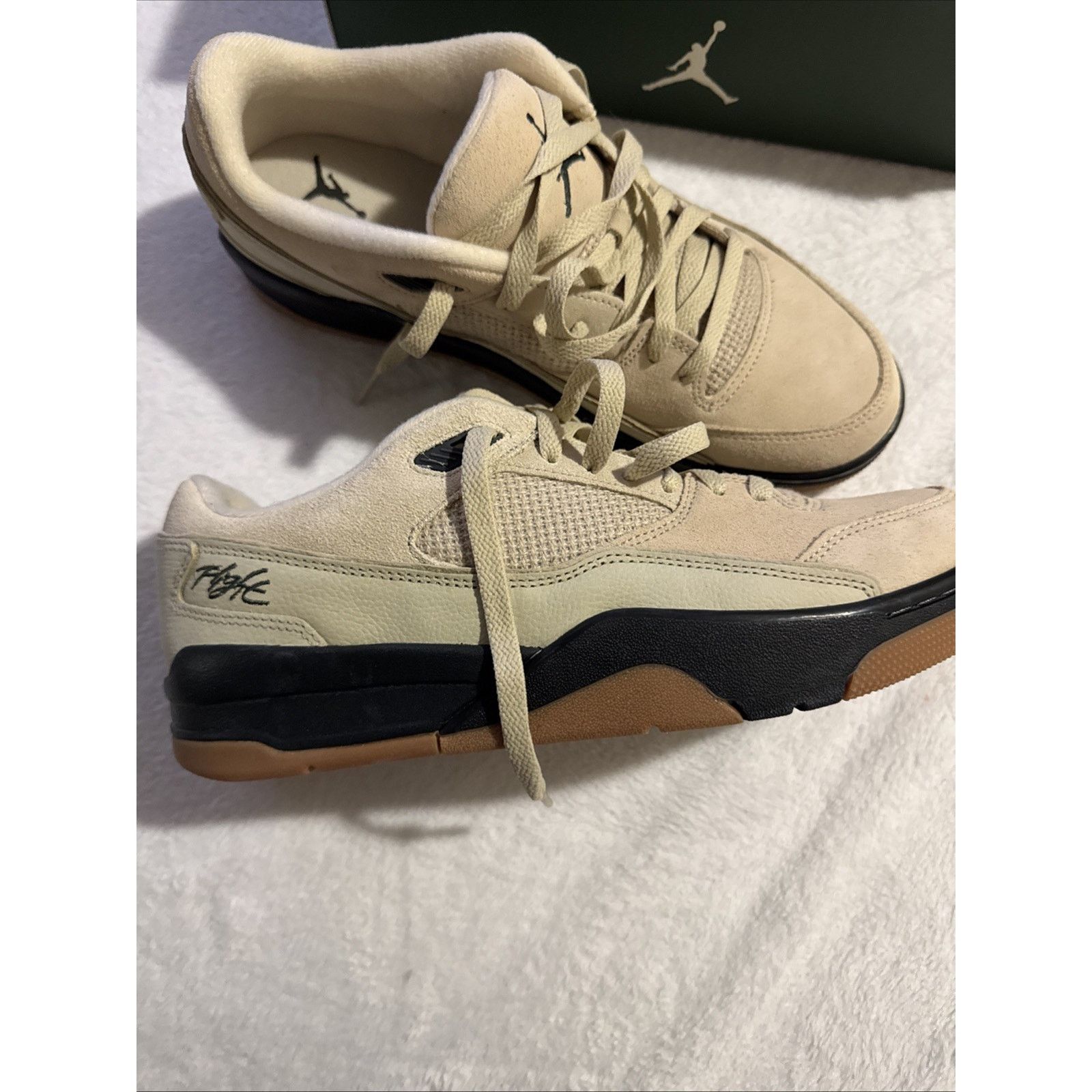 Jordan Brand Jordan Flight Court Rattan Anthracite Brown Men's Size 10.5 Size US 10.5 / EU 43-44 - 4 Thumbnail