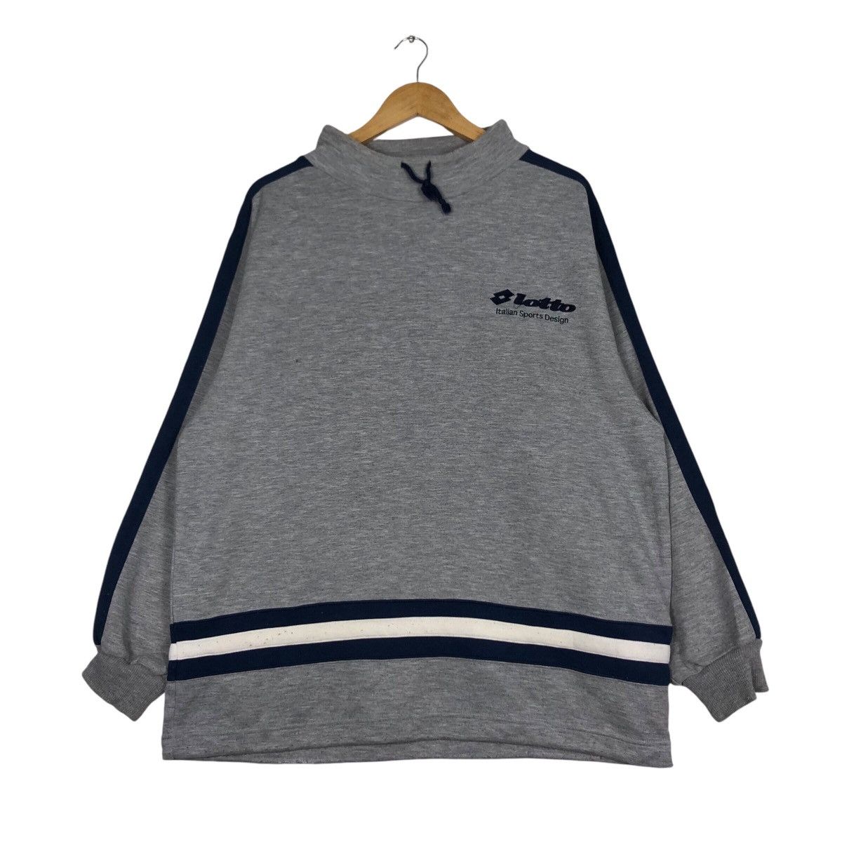 Lotto Sport × Vintage Lotto Vintage Jumper Sweatshirt Streetwear Large Size US L / EU 52-54 / 3 - 1 Thumbnail