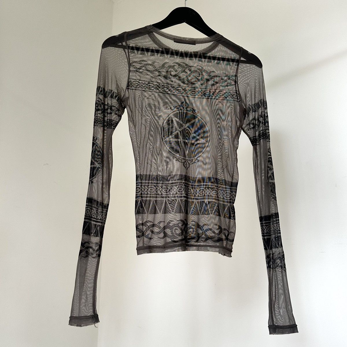 Hysteric Glamour Hysteric Glamour Rare Graphic Mesh Top Size ONE SIZE - 3 Thumbnail