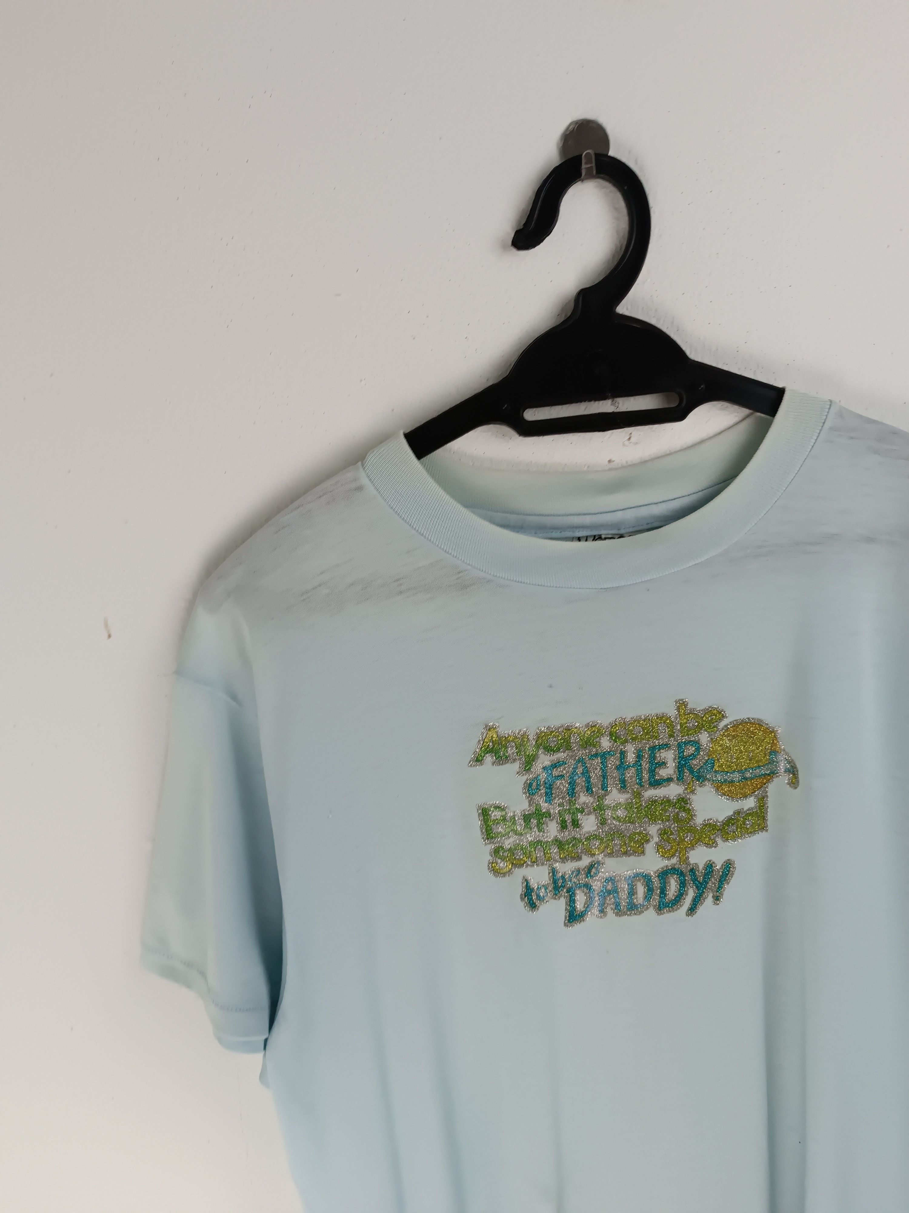 Hanes VINTAGE 80'S IRON ON PAPER THIN HANES 50/50 TEES Size US M / EU 48-50 / 2 - 5 Thumbnail