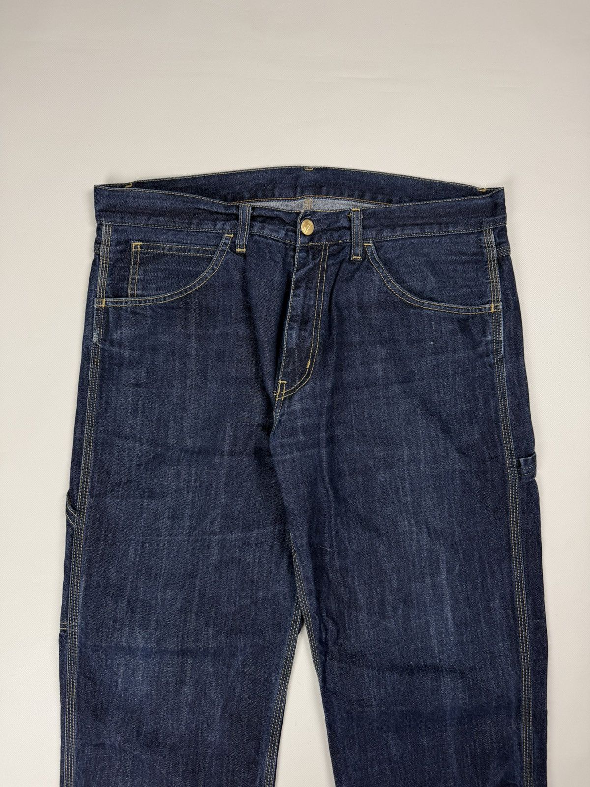 Carhartt Carhartt Men’s Fort Carpenter Workwear Denim Jeans Pants Size US 36 / EU 52 - 15 Thumbnail