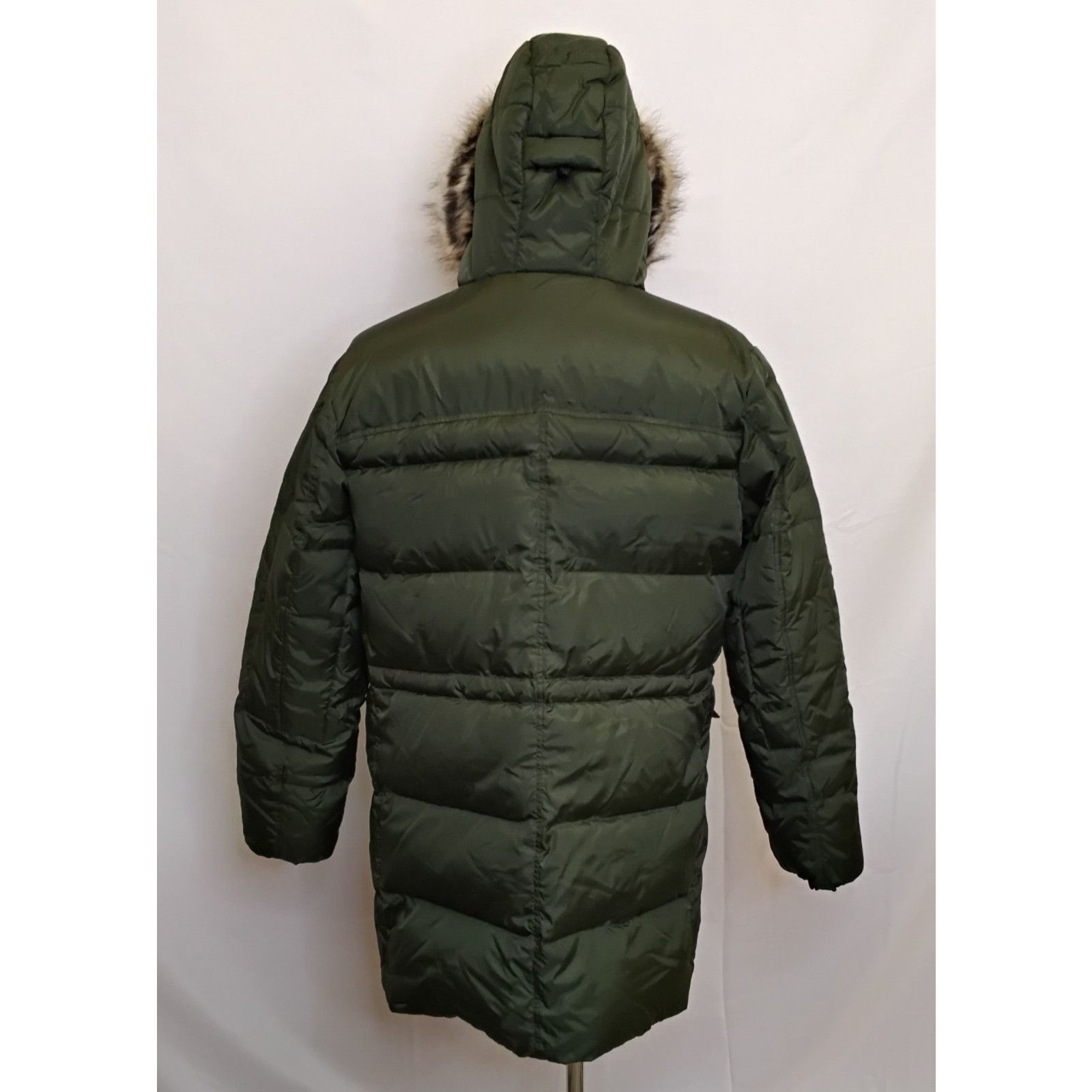 Lands' End Lands End Down Parka Men's L (42-44) Green Primaloft Size US L / EU 52-54 / 3 - 3 Thumbnail