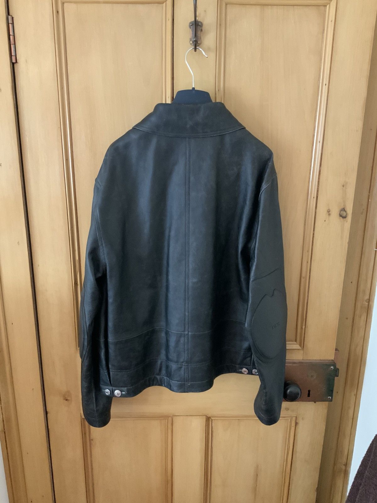 Dior × Stone Island Dior x Stone Island Leather Field Jacket Size US M / EU 48-50 / 2 - 6 Thumbnail
