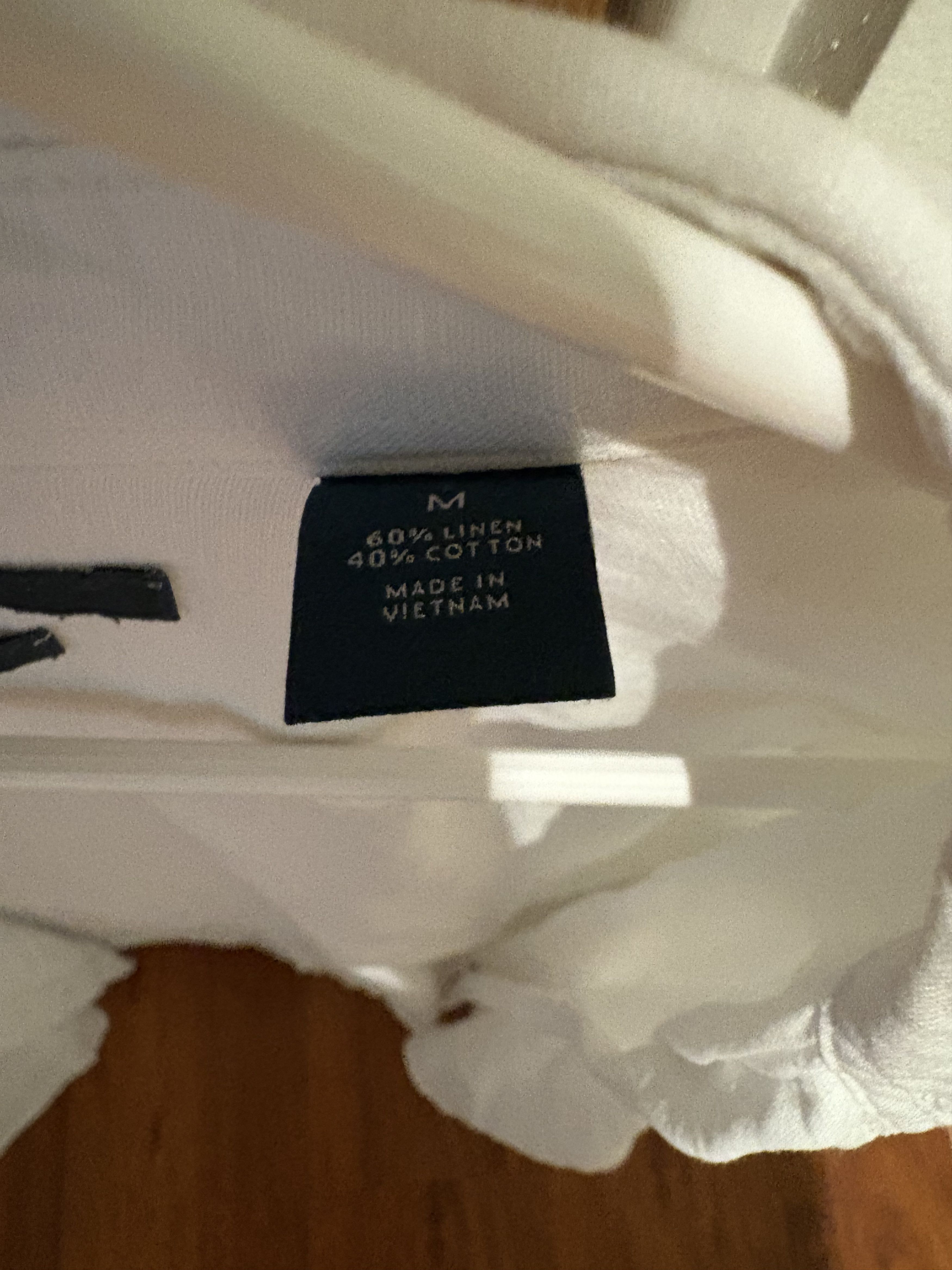 Perry Ellis Perry Ellis Linen Blend Button Down Size US M / EU 48-50 / 2 - 4 Thumbnail