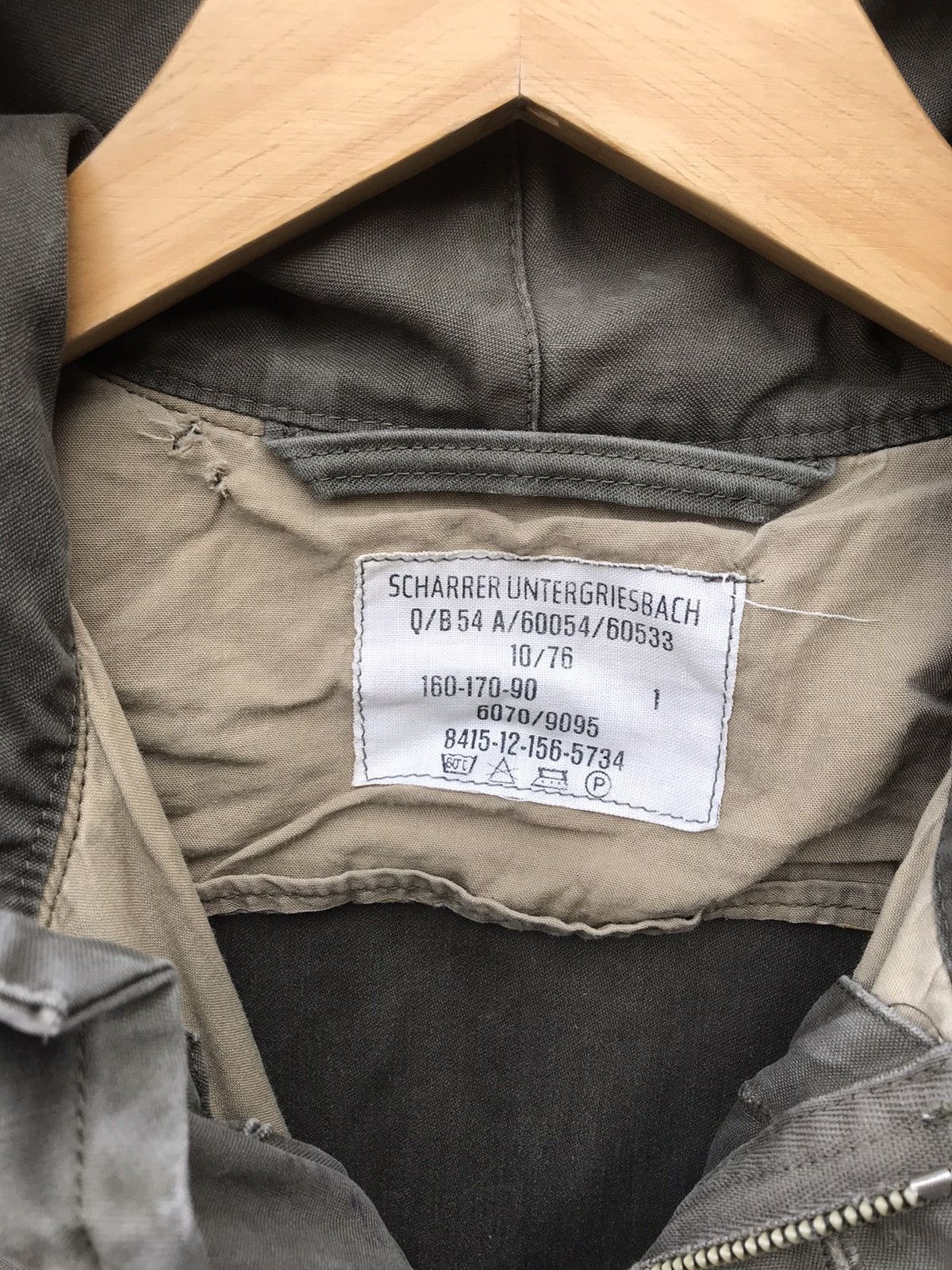 Vintage Vintage German Army Military Tactical Hoodie Jacket Size US M / EU 48-50 / 2 - 2 Thumbnail
