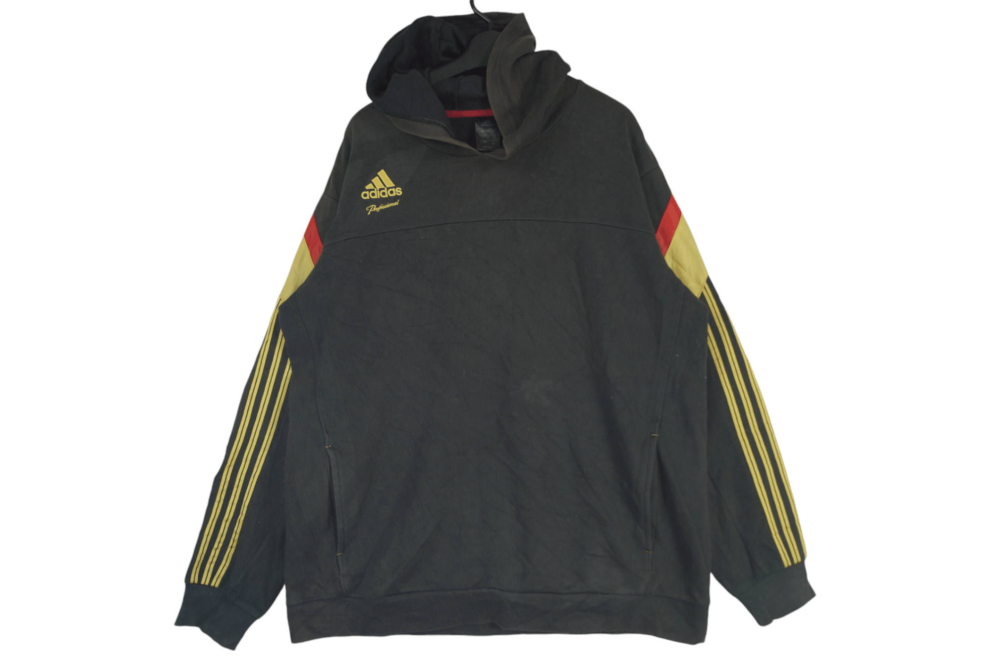 Adidas Rare Adidas Professional Hoodie Nice Design Size US L / EU 52-54 / 3 - 1 Thumbnail
