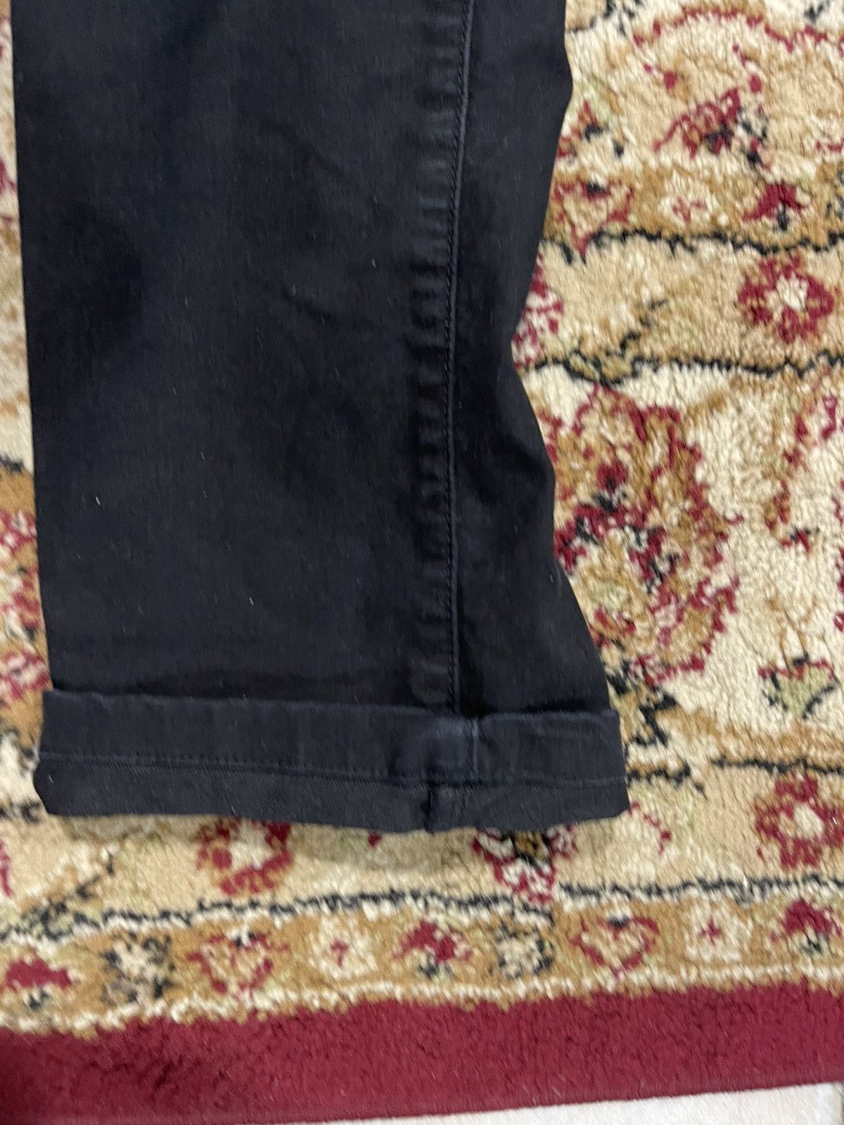 MONFRERE Black Noir Monfrere Dinero Jeans Size US 32 / EU 48 - 2 Thumbnail