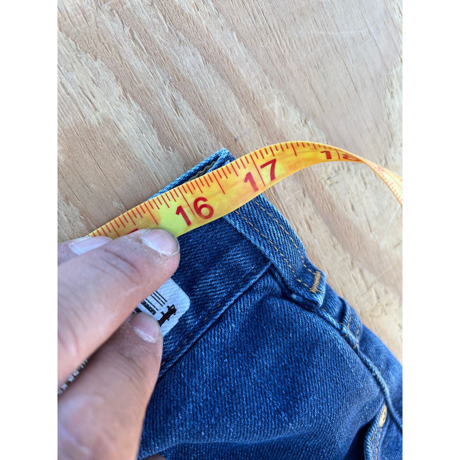 Carhartt Carhartt Jeans Mens 34x32 Blue Denim Utility Work Pants Size US 34 / EU 50 - 6 Thumbnail