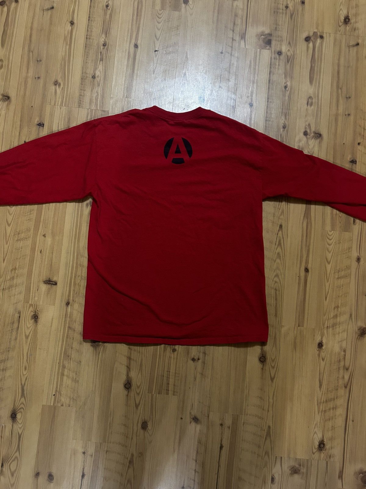 Other Red streetwear long sleeve tee Size US L / EU 52-54 / 3 - 2 Thumbnail