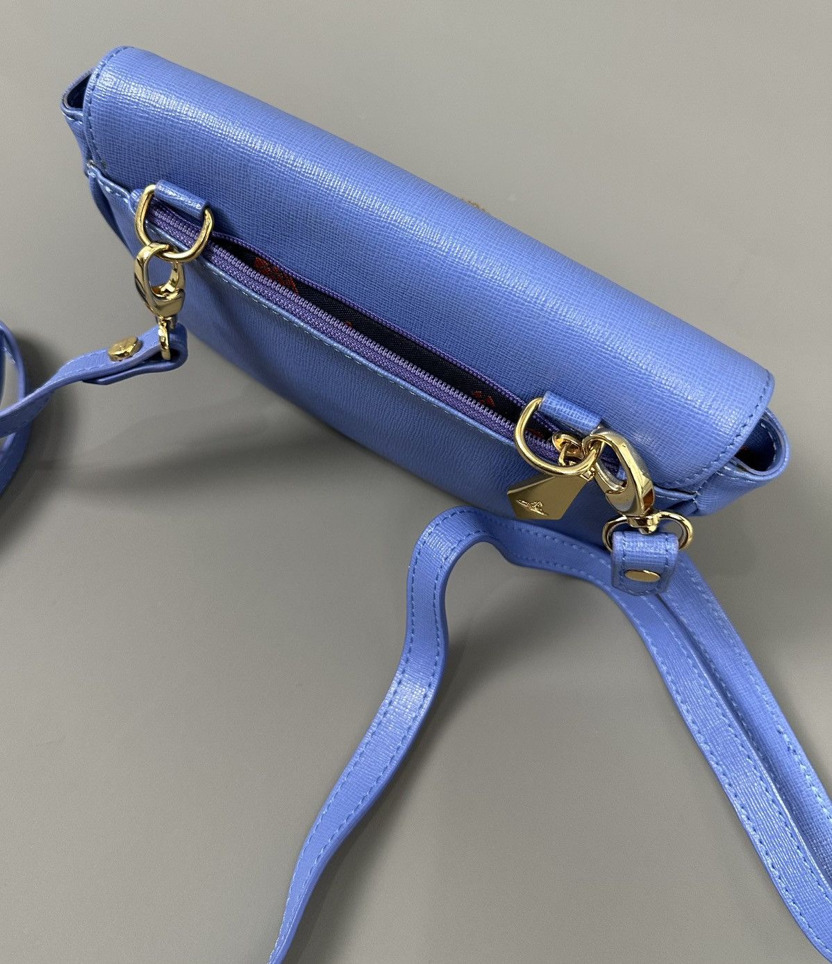 Vivienne Westwood Vivienne Westwood - Saffiano Leather Crossbody Bag Orb Logo Size ONE SIZE - 4 Thumbnail