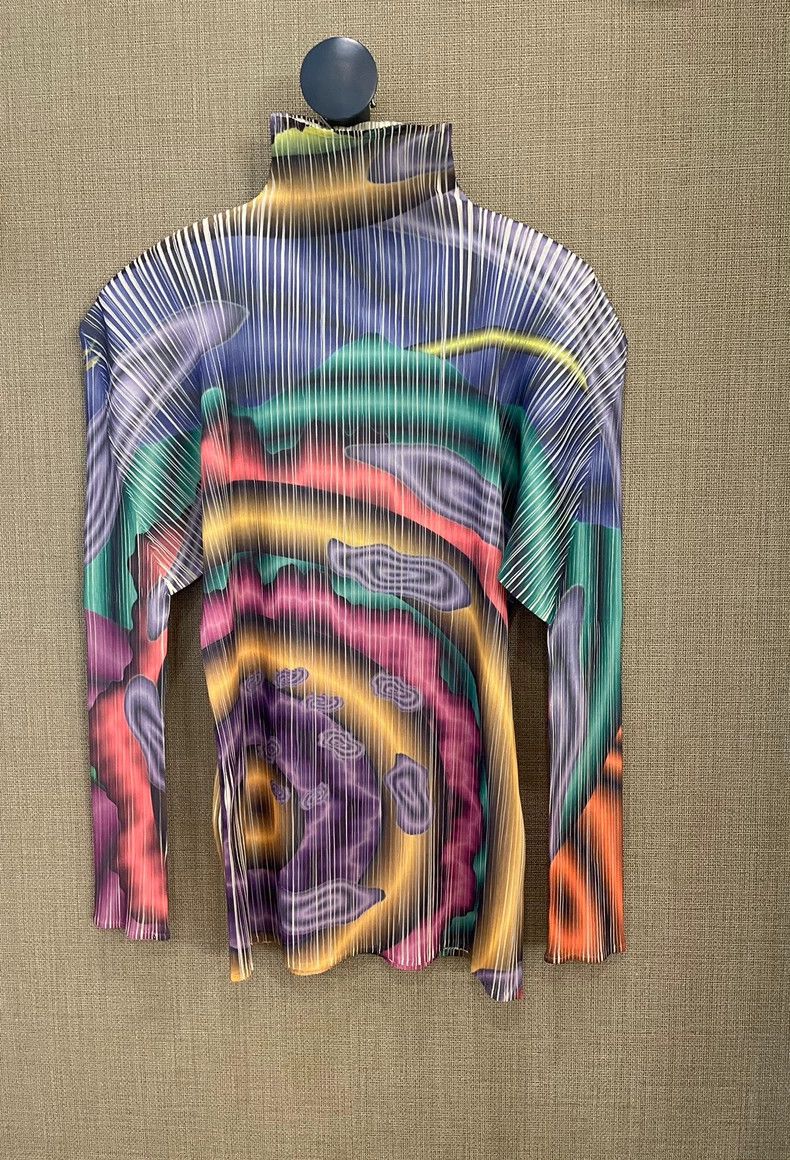 Issey Miyake Issey Miyake size:f Tadanori Yoko Artist Collaboration top Size M / US 6-8 / IT 42-44 - 2 Thumbnail