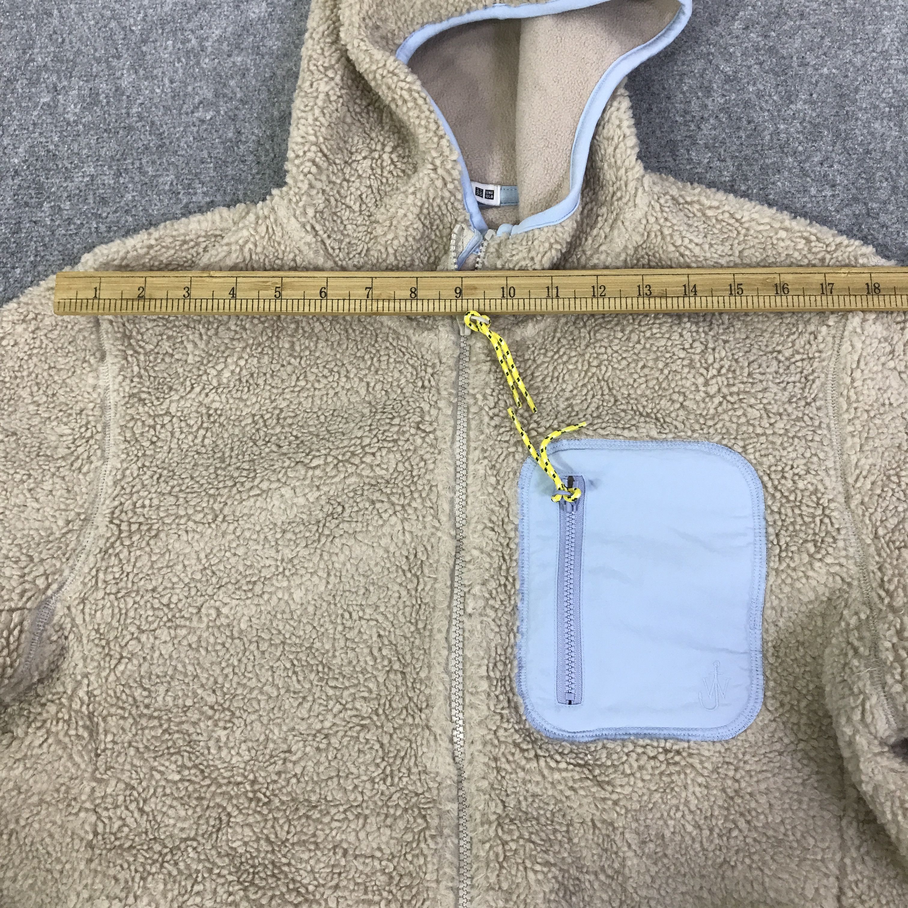 JW Anderson J.W ANDERSON FLEECE SHERPA HOODIE JACKET K105B11 Size US M / EU 48-50 / 2 - 5 Thumbnail