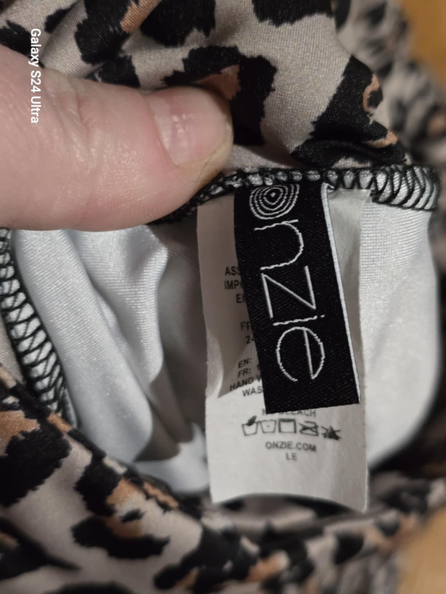 Other Women's leopard print leggings Size 30" / US 8 / IT 44 - 3 Thumbnail