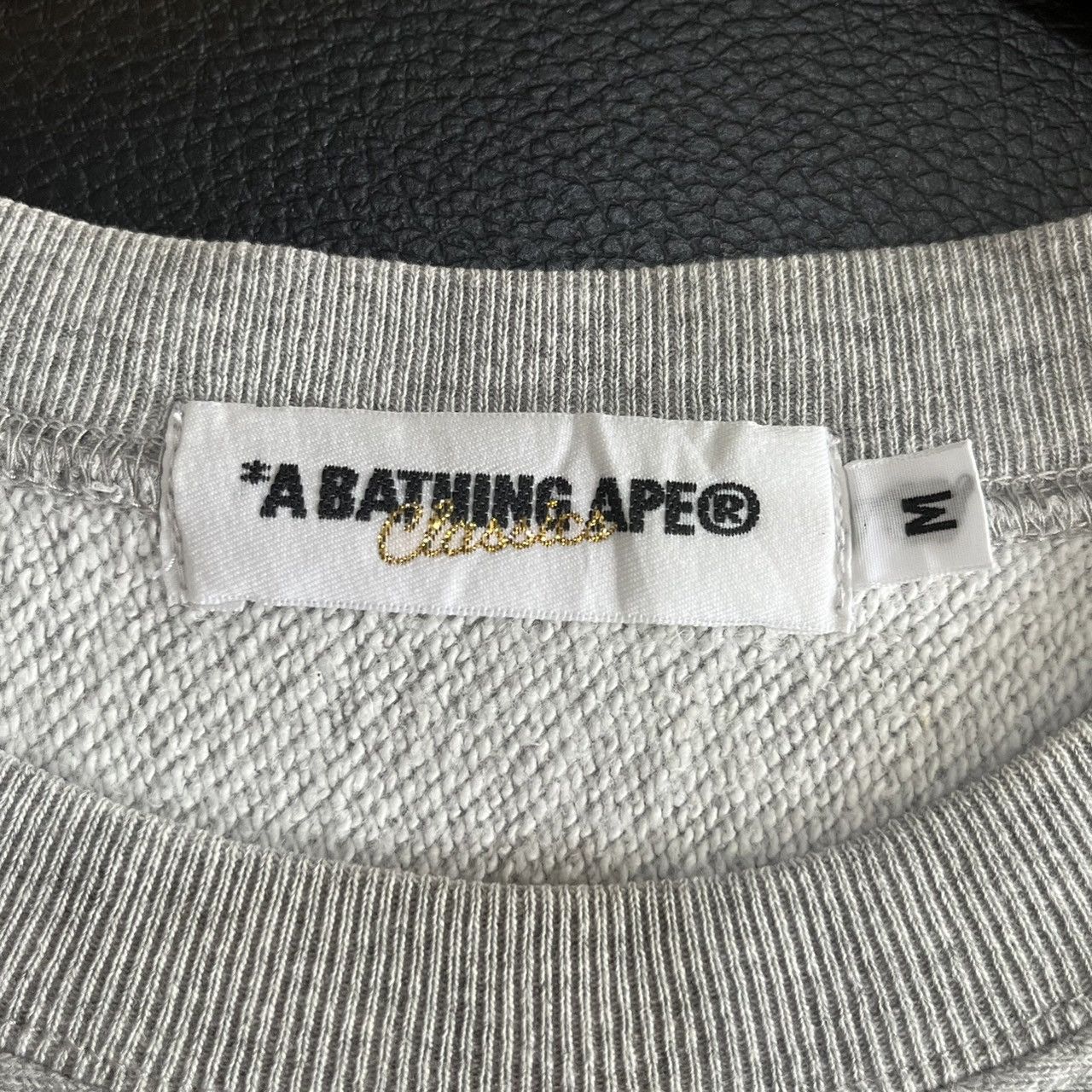 Bape Bape Dot Logo Crewneck Size US M / EU 48-50 / 2 - 4 Thumbnail