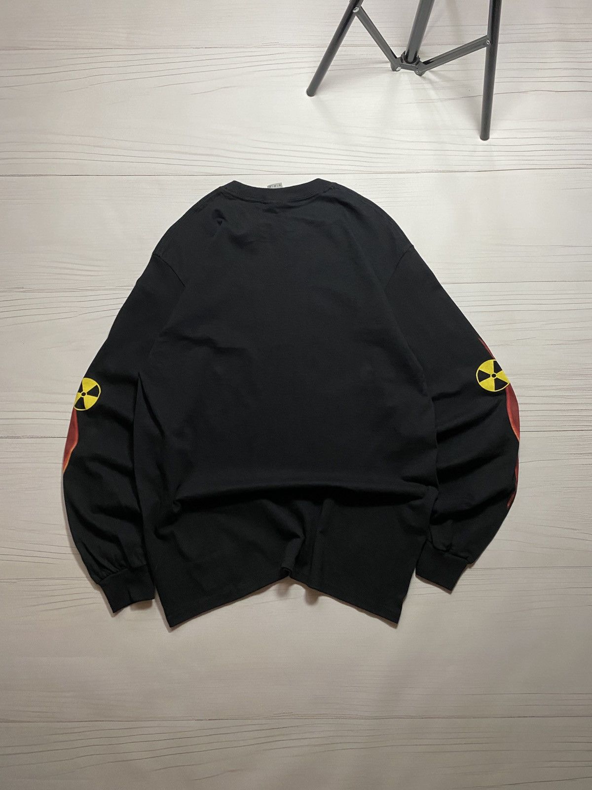 Gildan Megadeth Vic Flames Big logo band rock longsleeve t shirt Size US M / EU 48-50 / 2 - 2 Thumbnail