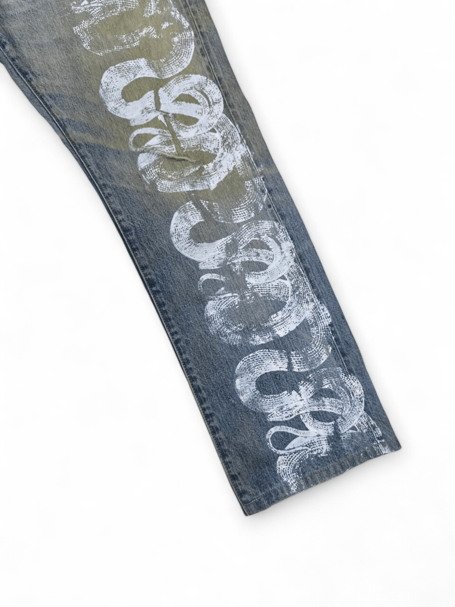 Uniqlo UNIQLO SELVEDGE DENIM LIKE HYSTERIC GLAMOUR SNAKE DENIM Size US 34 / EU 50 - 4 Thumbnail
