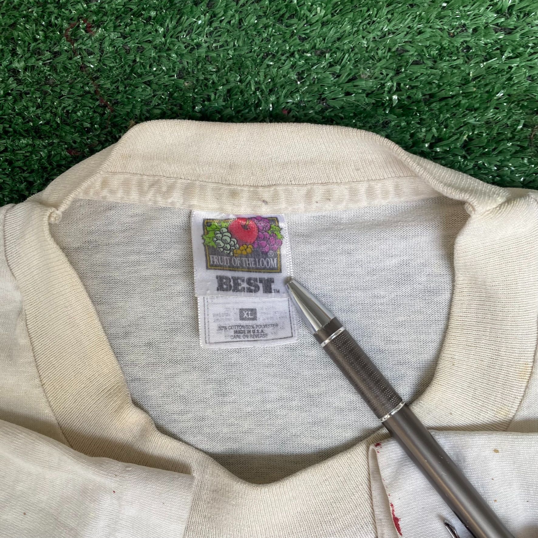 Bass Pro Shops Vintage 90s Bass Pro Shops Shirt Fishing Logo Thrashed Tee Size US XL / EU 56 / 4 - 5 Thumbnail
