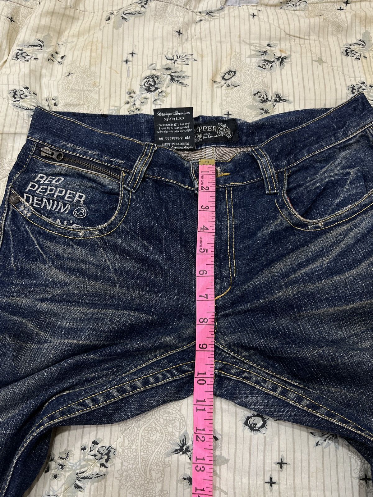 Japanese Brand 🔥🔥🔥ARCHIVE RED PEPPER GOLD LABEL DENIM Size 34" / US 12 / IT 48 - 18 Thumbnail