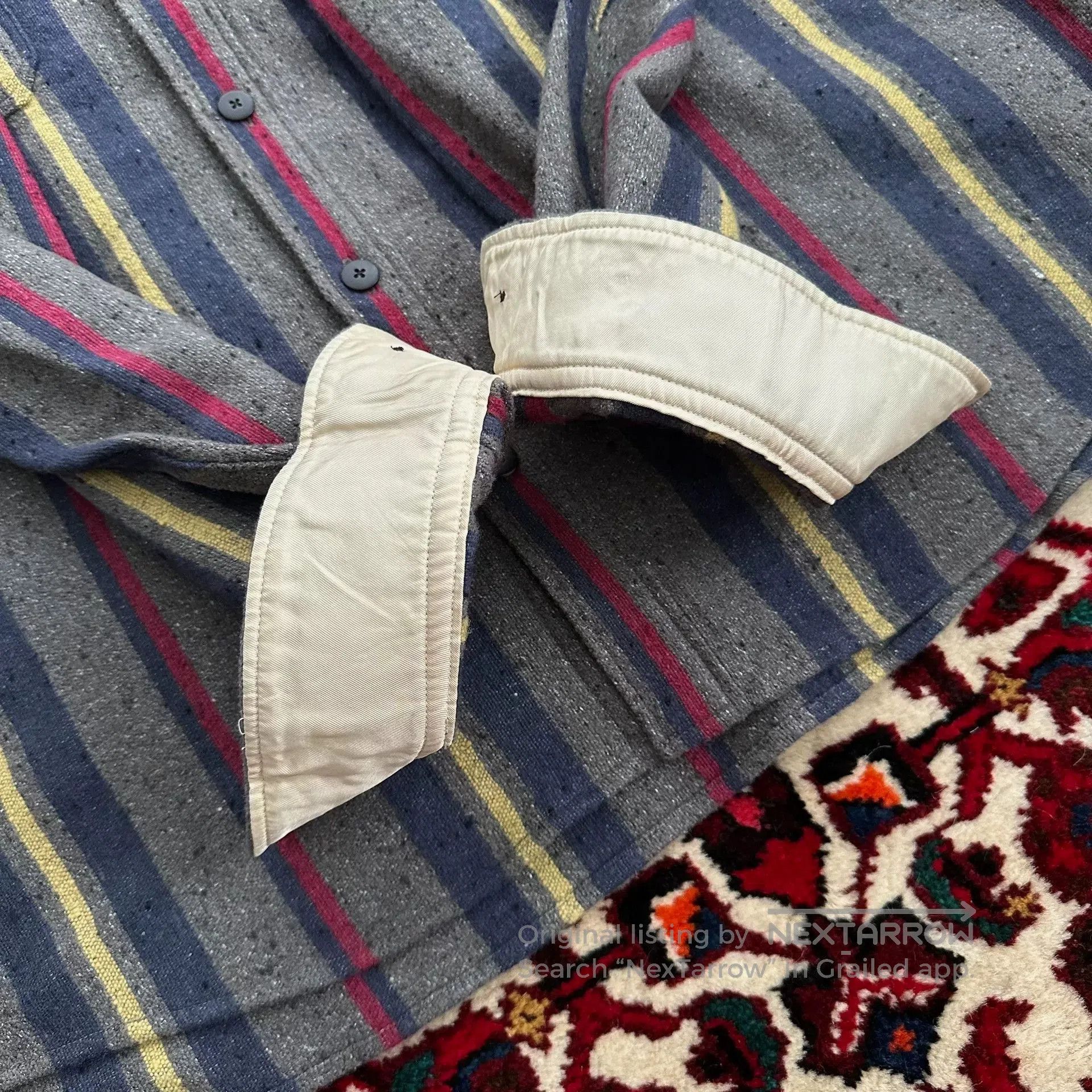 Visvim visvim lumber long sleeve striped shirt. Size US M / EU 48-50 / 2 - 7 Thumbnail