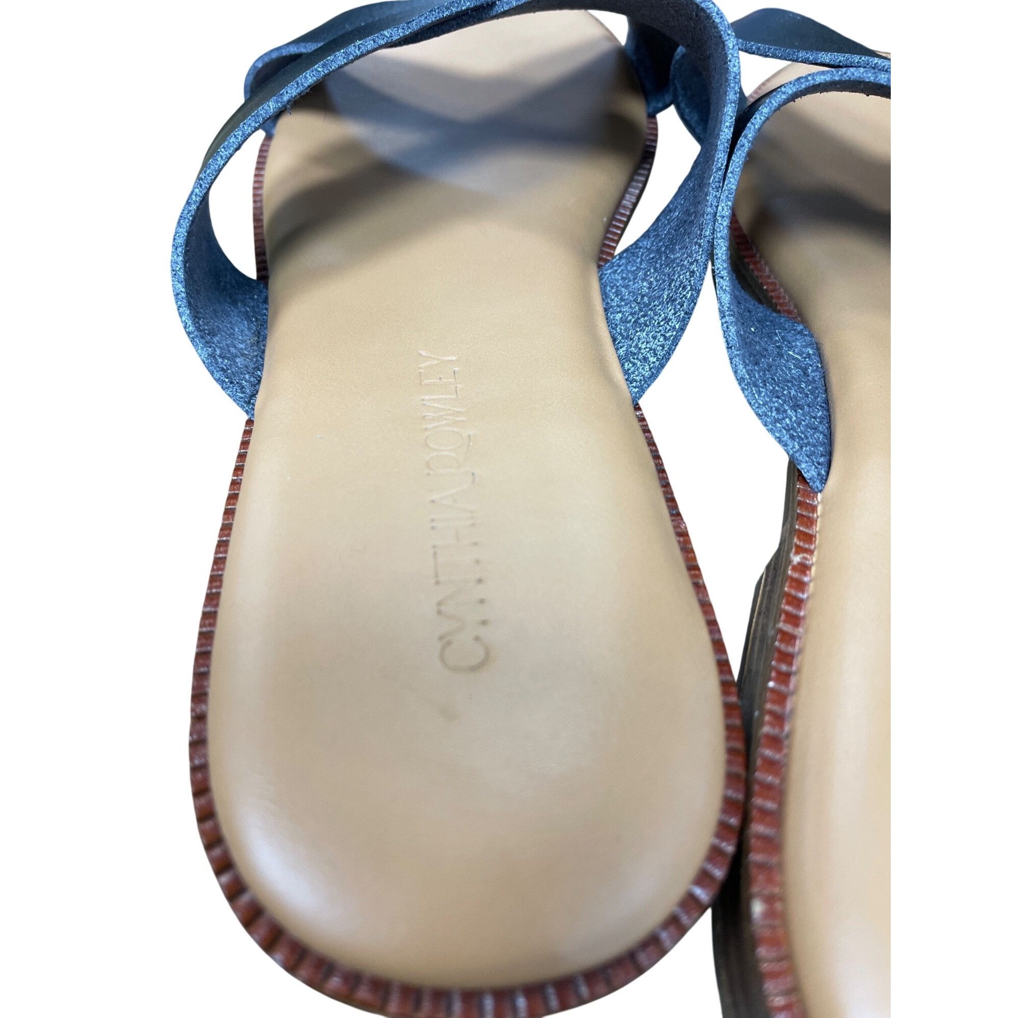 Cynthia Rowley Cynthia Rowley wms black peep open slip pon sandals sz 9.5 S Size US 9.5 / IT 39.5 - 10 Thumbnail