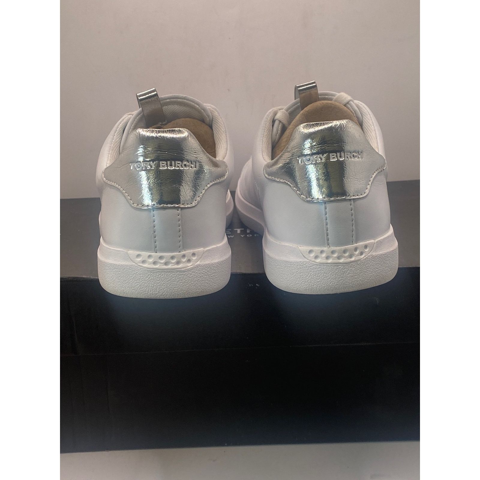 Tory Burch Double T Howell Court Sneaker (Women) Tory Burch Size 9M Size US 9 / IT 39 - 4 Thumbnail