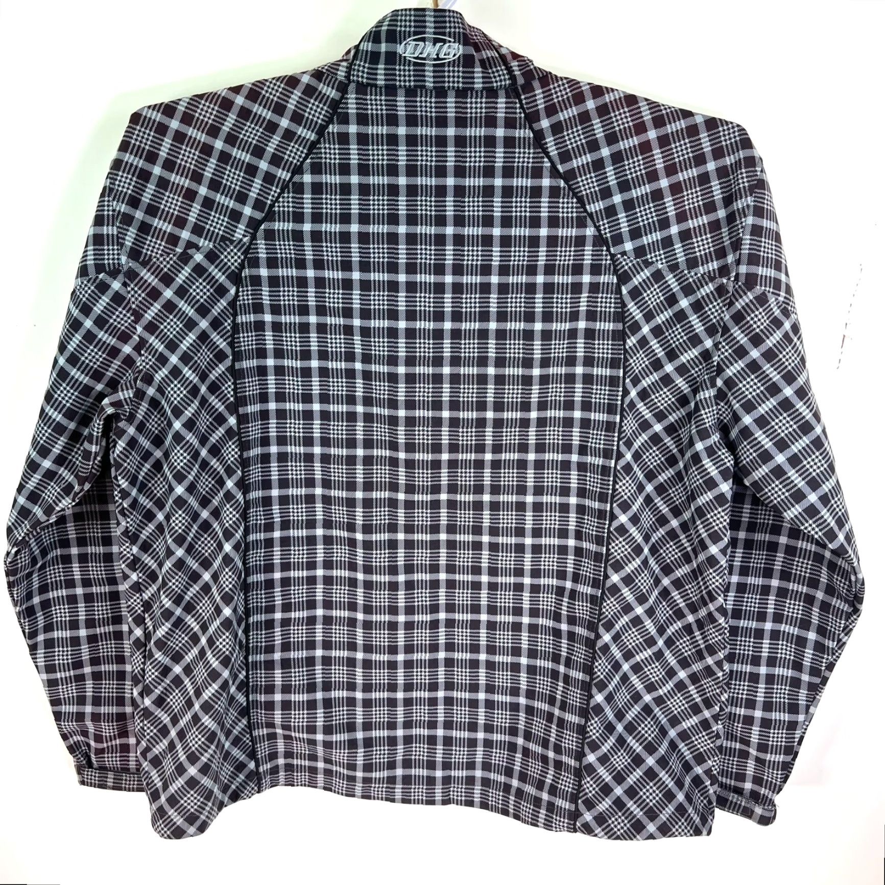 Vintage DHG Dutch Harbor Gear Plaid Light Lined Jacket Mens 4XL Gray Jacket Size US XXL / EU 58 / 5 - 7 Thumbnail