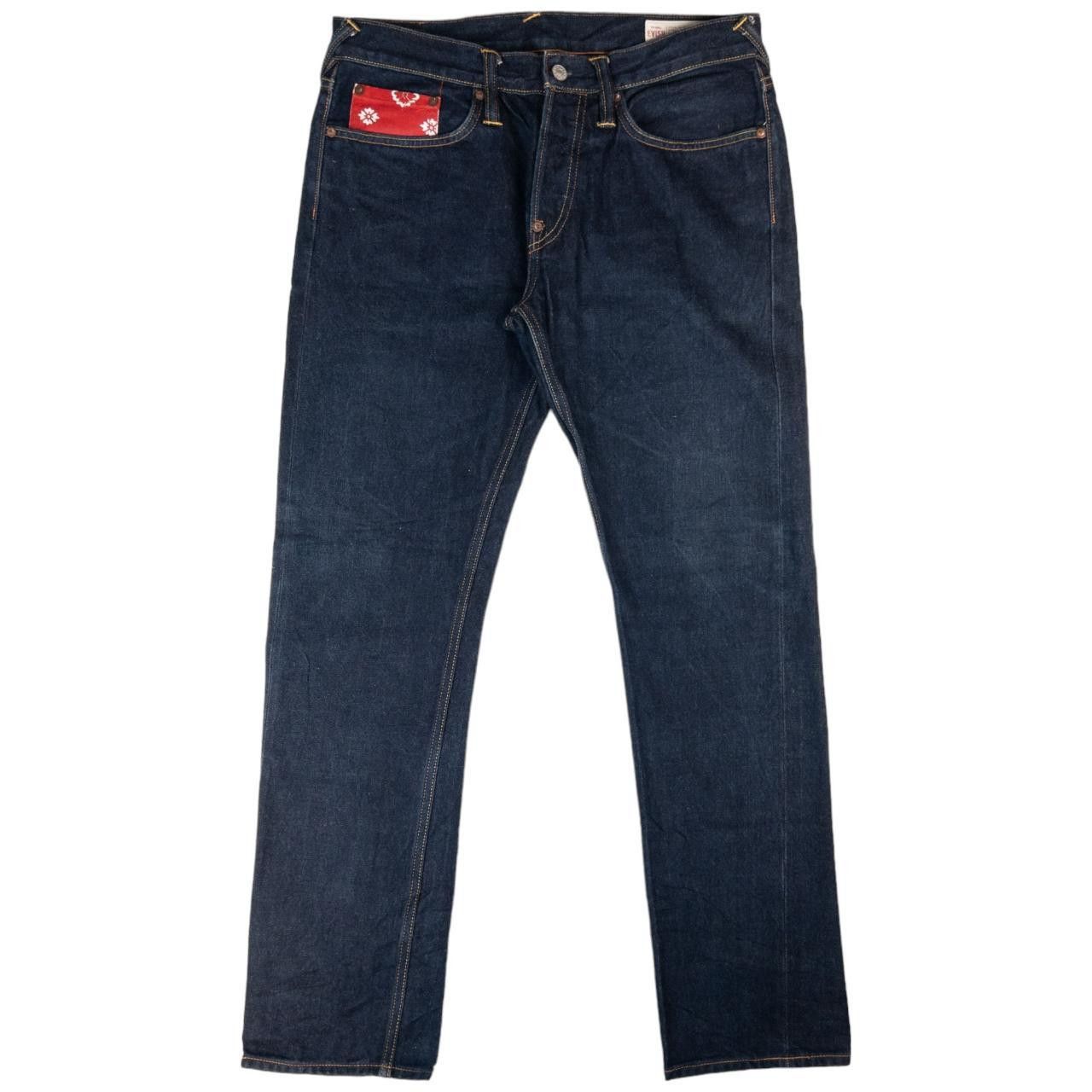 Evisu Vintage Evisu Double Gull Japanese Denim Jeans Size W33 Size US 33 - 3 Thumbnail