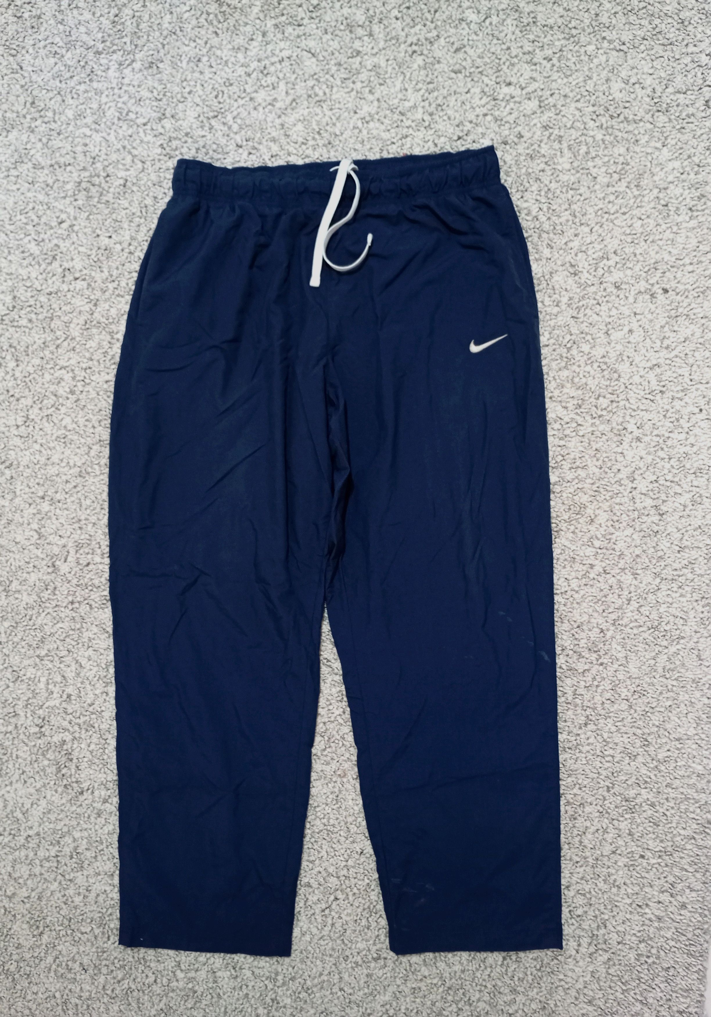 Nike NIKE VINTAGE NYLON BASIC SWOOSH OVERSIZE BAGGY SWEATPANTS Size US 34 / EU 50 - 1 Thumbnail