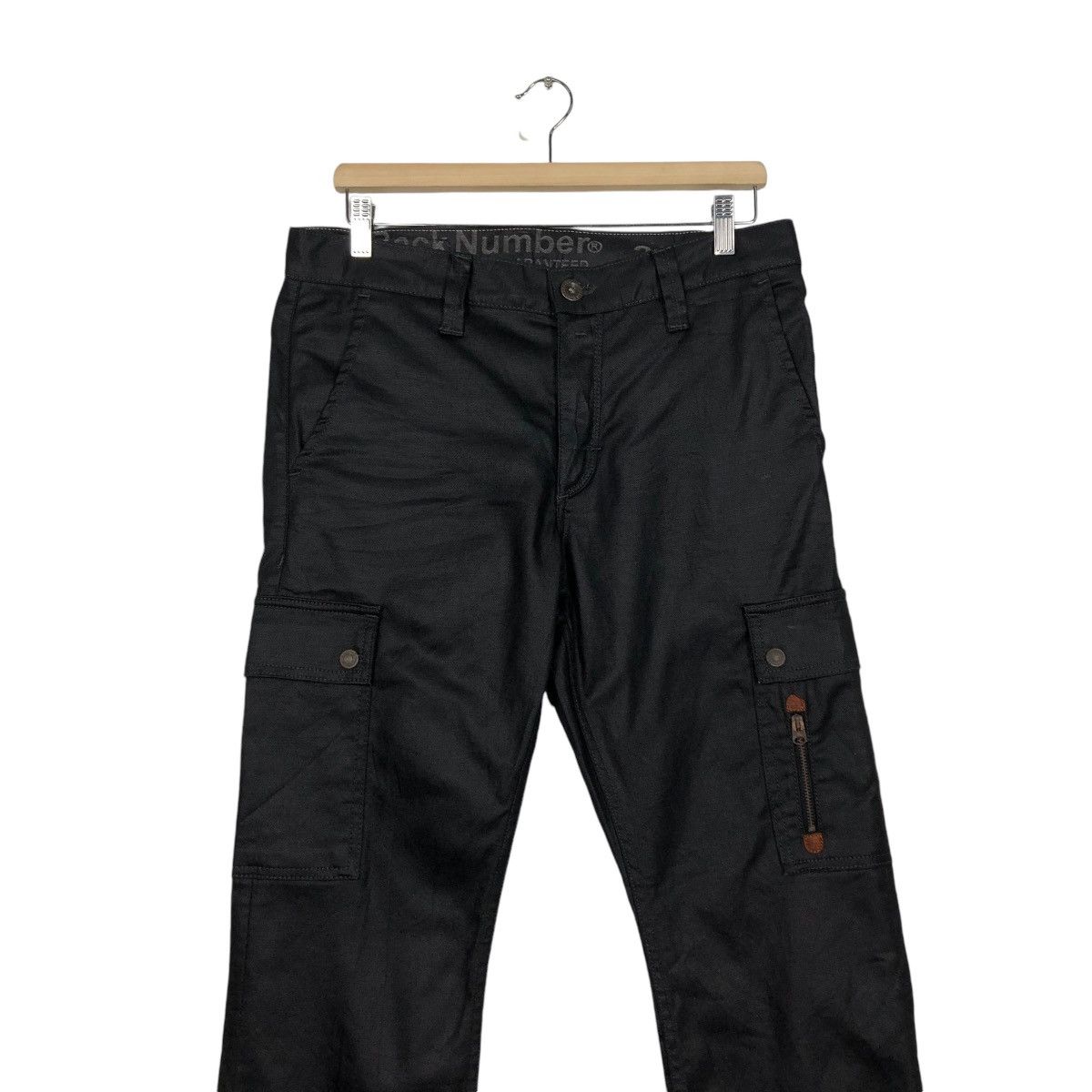 Hysteric Glamour 🔥VINTAGE BIKER PANTS WAXED DESIGN BACK NUMBER Size US 34 / EU 50 - 6 Thumbnail
