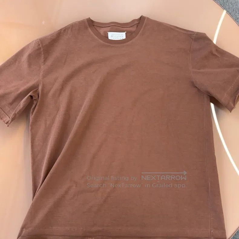 Maison Margiela Maison Margiela Brown short sleeves Size US M / EU 48-50 / 2 - 1 Thumbnail