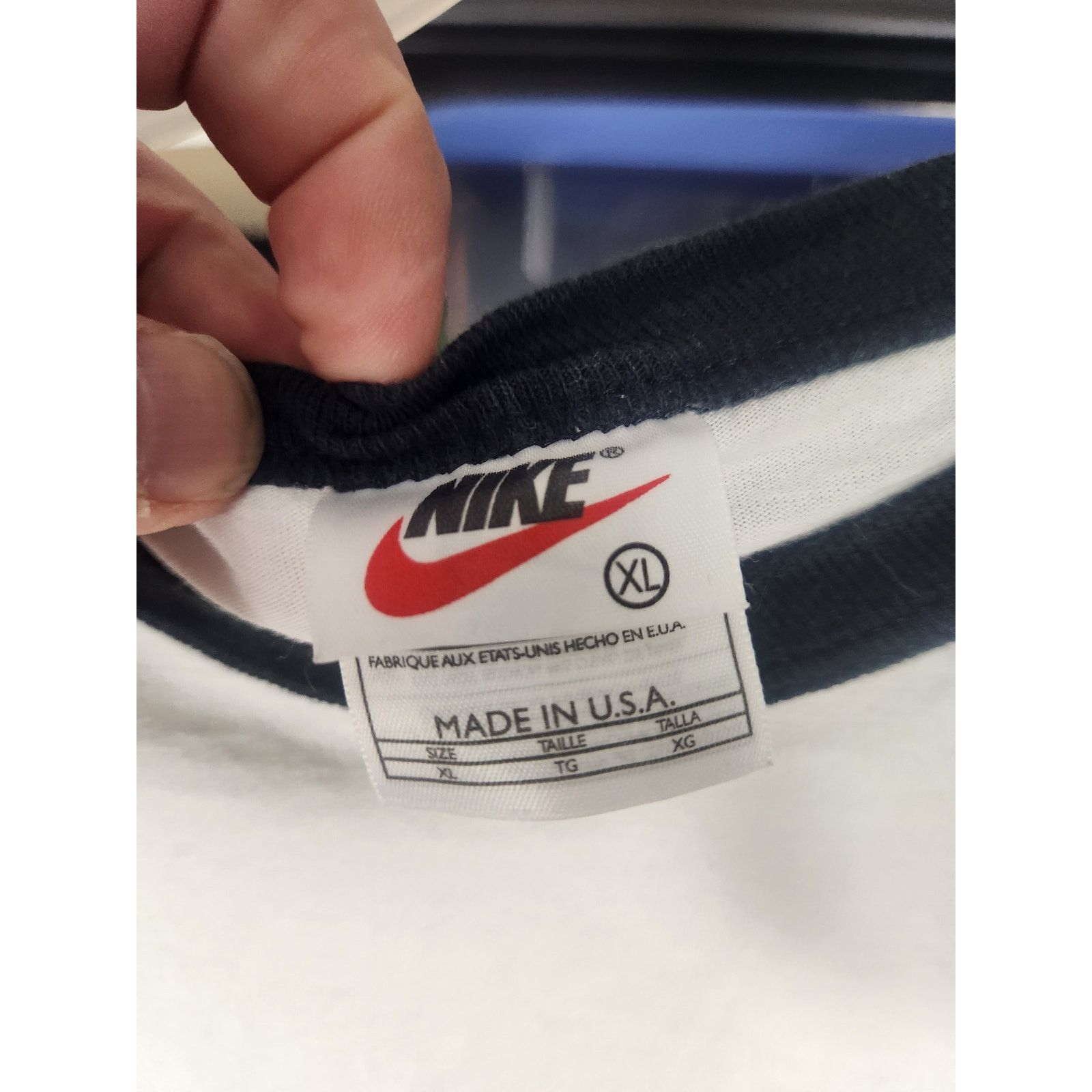 Nike Vintage 90s Nike Long Sleeve T men's XL Size US XL / EU 56 / 4 - 3 Thumbnail
