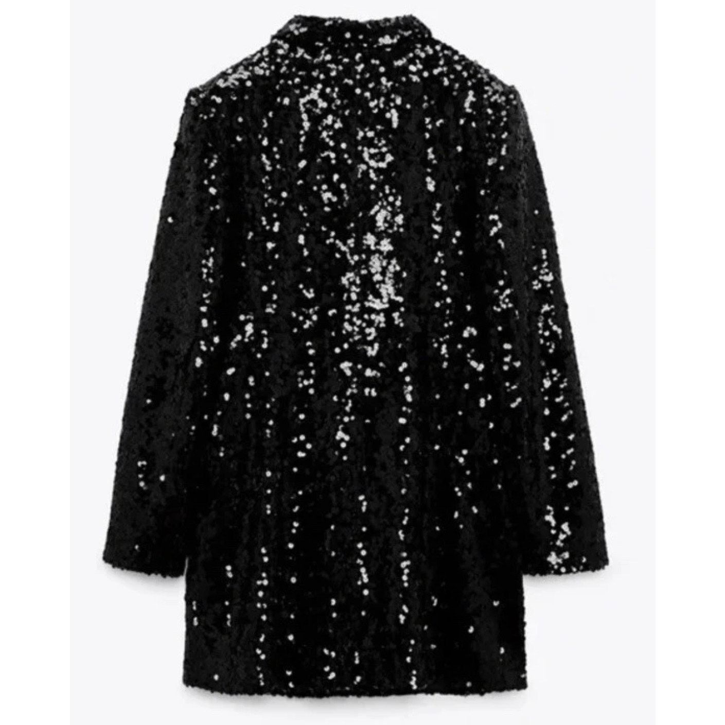 Zara ZARA - SEQUIN BLAZER / size Large Size L / US 10 / IT 46 - 3 Thumbnail
