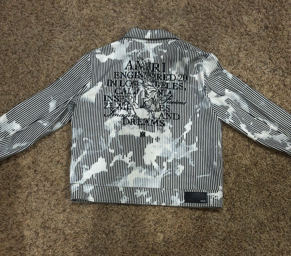Amiri Amiri FW 24 Striped Jacket Size US L / EU 52-54 / 3 - 1 Thumbnail