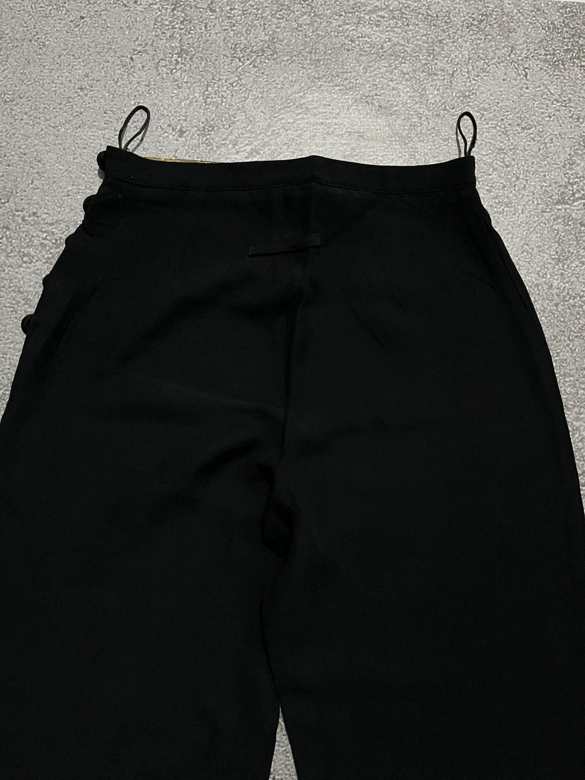 Jean Paul Gaultier Vintage Jean Paul Gaultier Classicque Black Pants Size 26" / US 2 / IT 38 - 6 Thumbnail