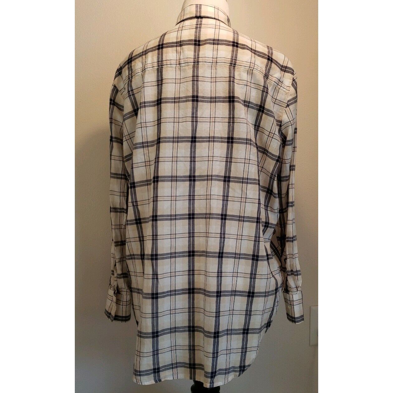 Madewell Madewell Boyfriend Shirt Womens XS 100% Cotton Blue Pink Pla Size XS / US 0-2 / IT 36-38 - 5 Thumbnail