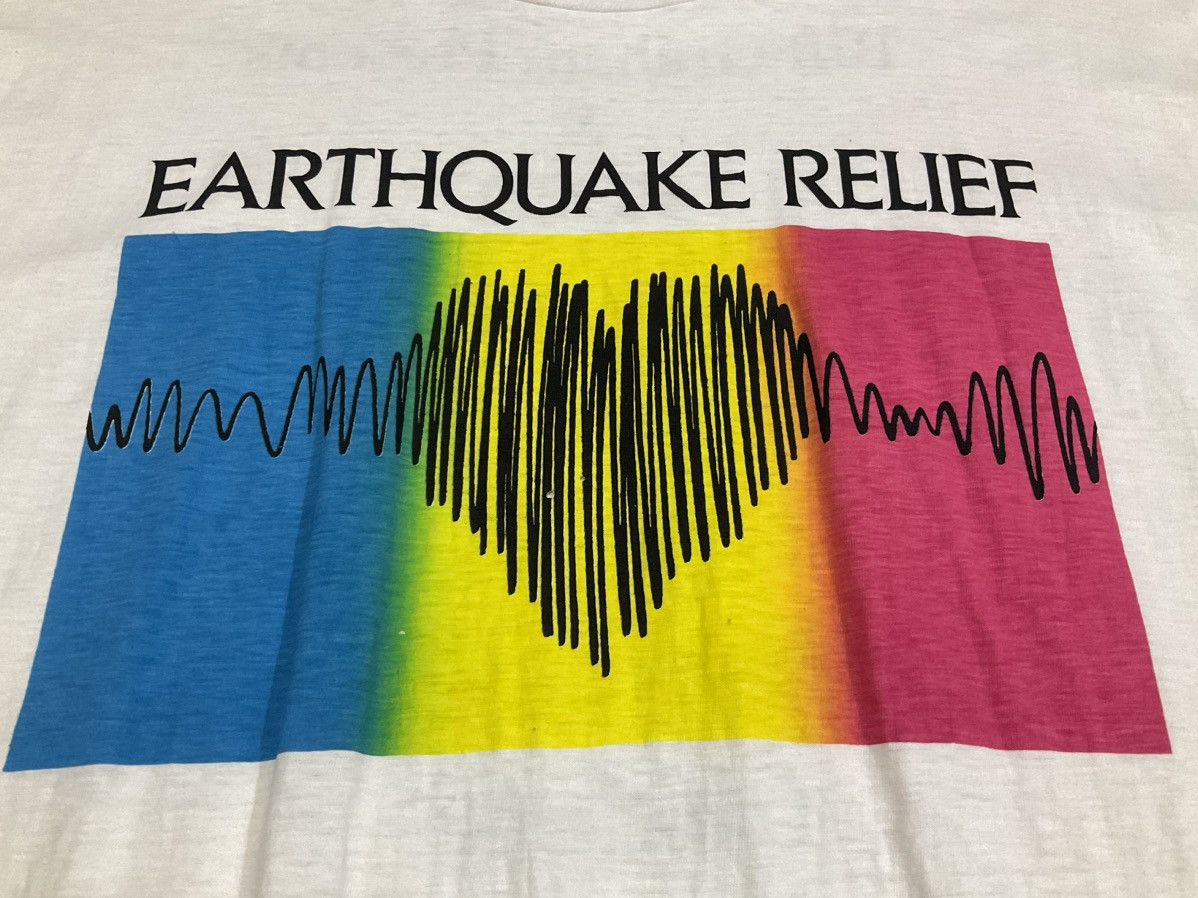 Band Tees × Vintage 🔥Vintage Earthquake Relief Concert Shirt 1989 Bill Graham Size US XL / EU 56 / 4 - 6 Thumbnail