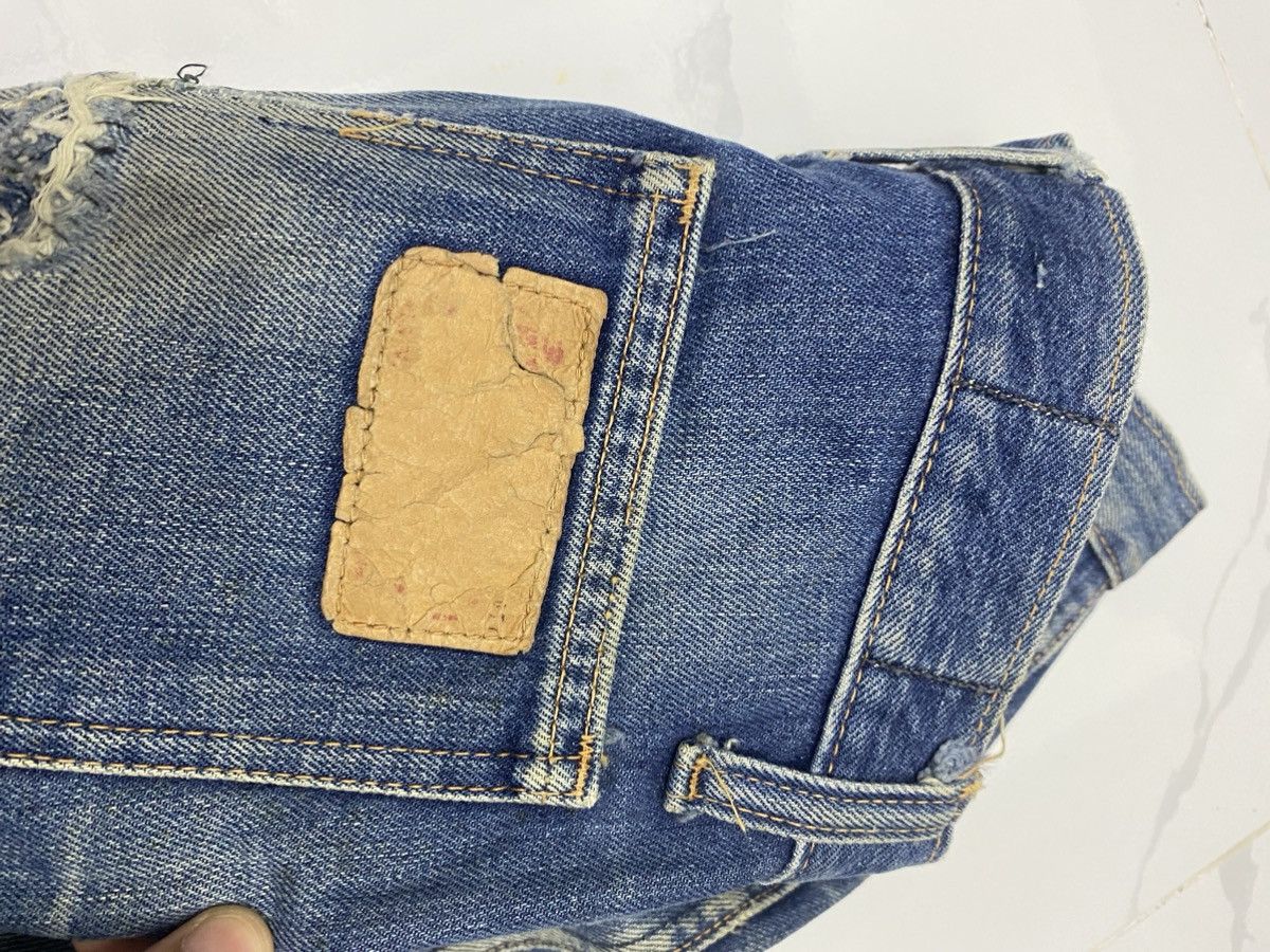 If Six Was Nine FLARED🔥BOBSON FLARE BOOTCUT DISTRESS DENIM JEANS Size US 28 / EU 44 - 10 Thumbnail