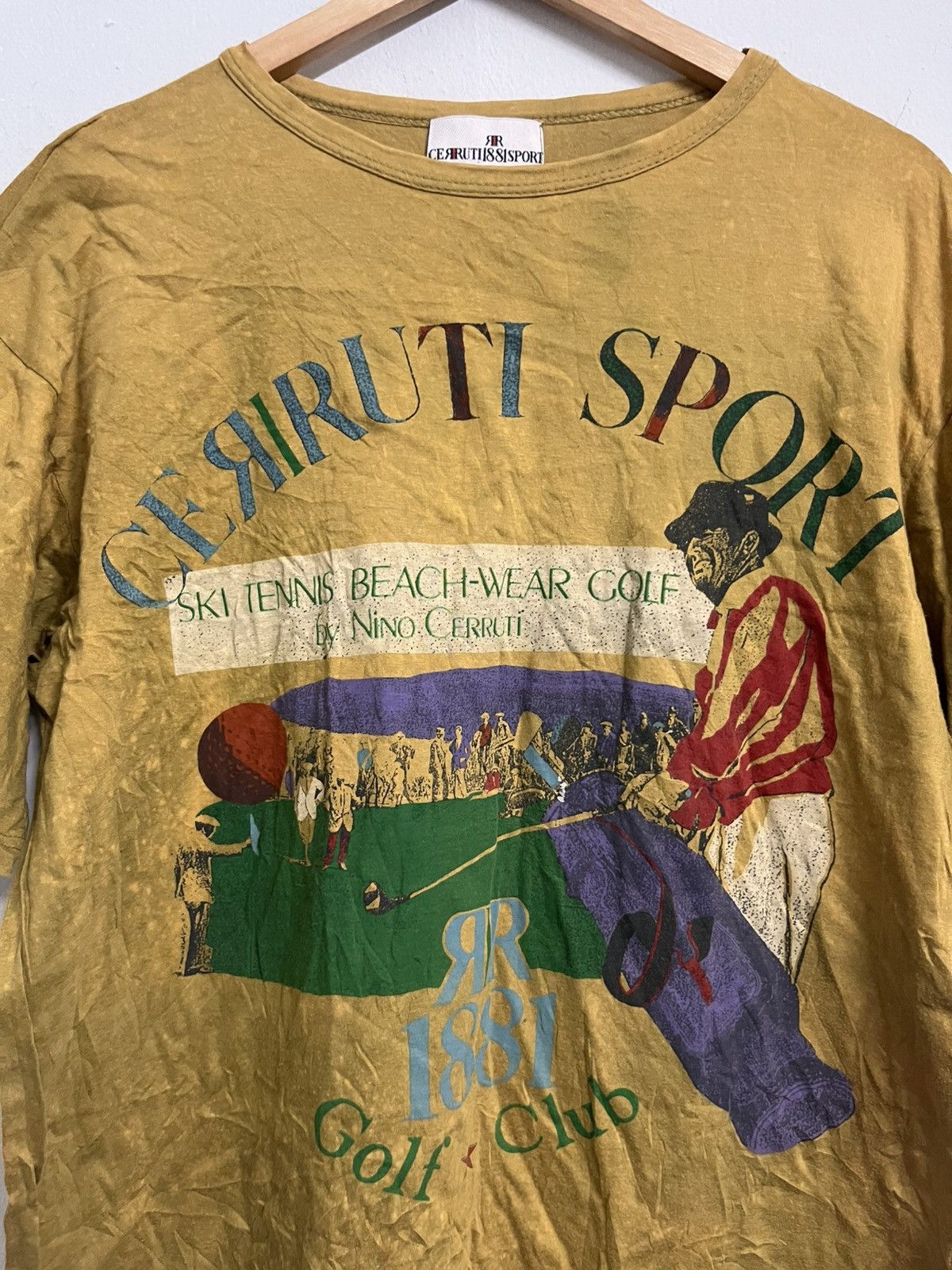Cerruti 1881 True Vintage Cerutti Sport Made In Italy Tee Size US L / EU 52-54 / 3 - 2 Thumbnail