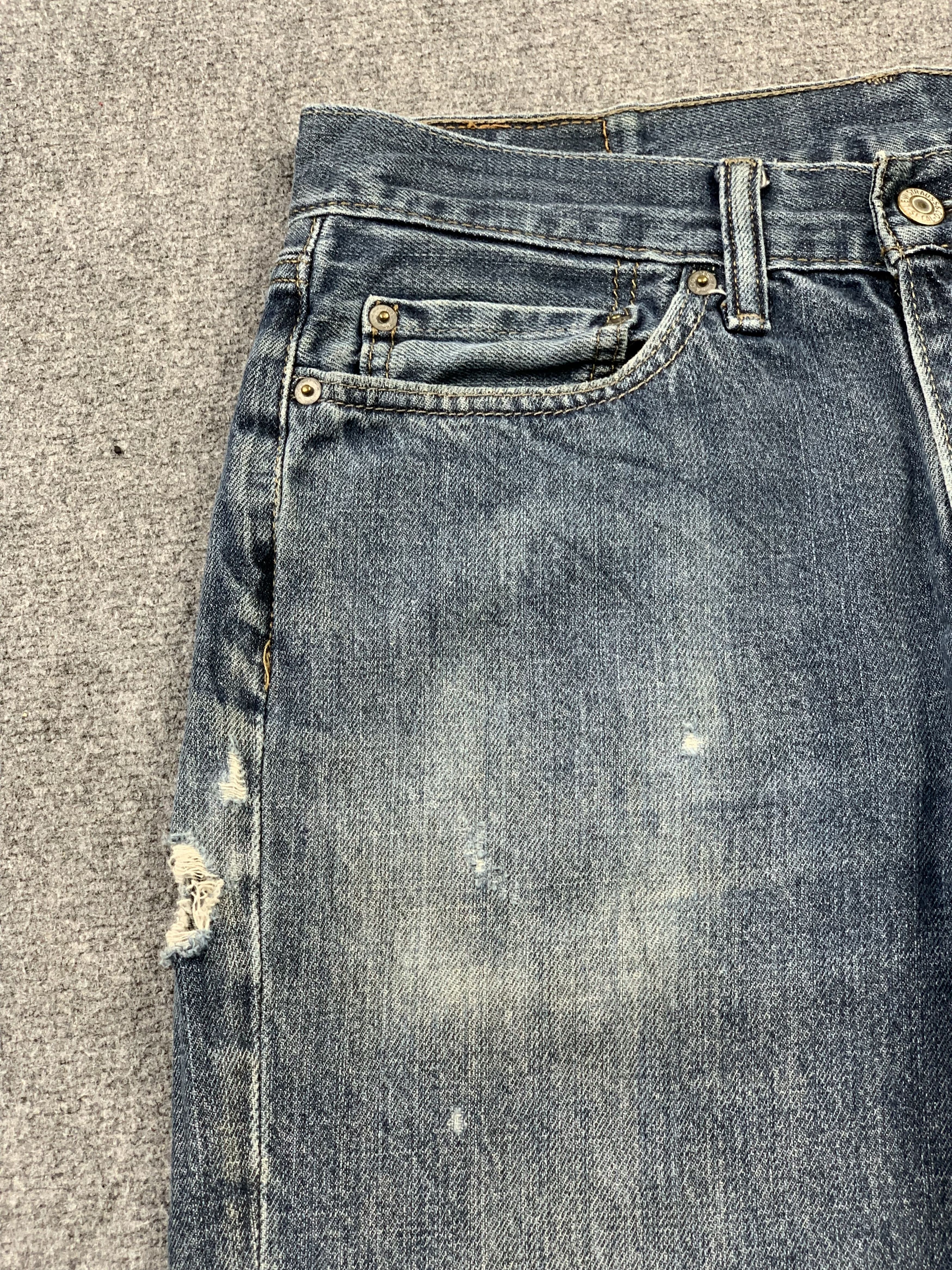 Levi's Vintage Levis 514 Faded Blue Jeans DP2189 Size US 31 - 13 Thumbnail