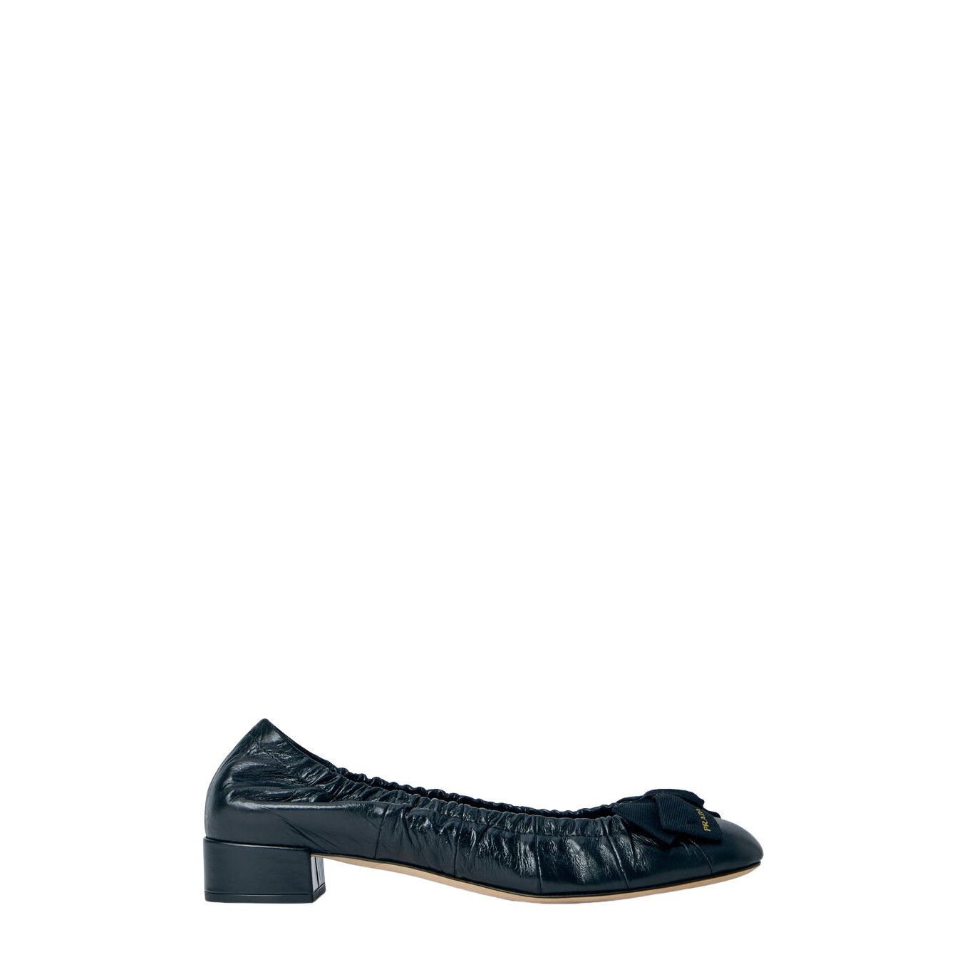 Prada PRADA Black Patent Leather With Bow Ballerinas New & Authent Size US 6 / IT 36 - 1 Thumbnail