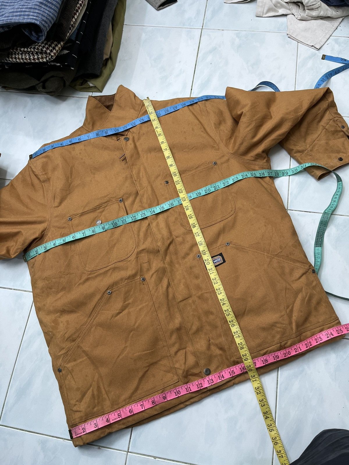 Carhartt 🔥🔥🔥STEALS VTG BIG SMITH DUCK CANVAS JACKET Size US L / EU 52-54 / 3 - 22 Thumbnail