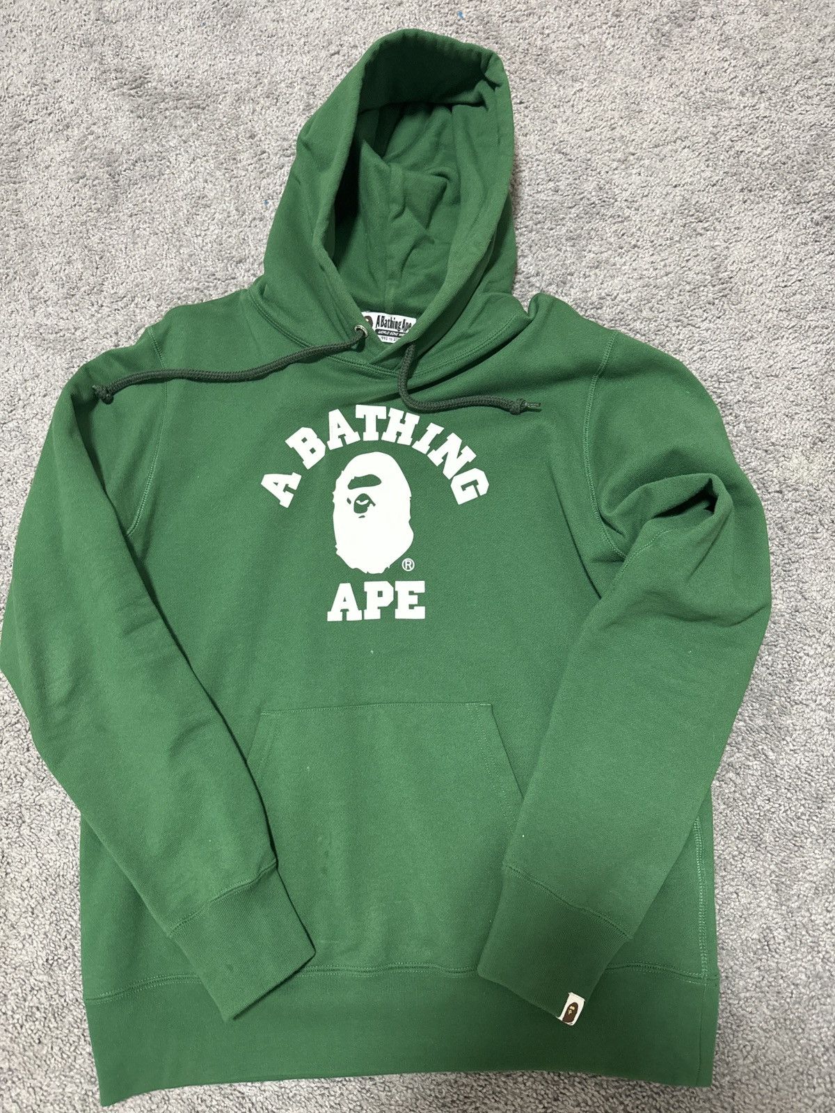 Bape College Pullover Hoodie Size US L / EU 52-54 / 3 - 1 Thumbnail