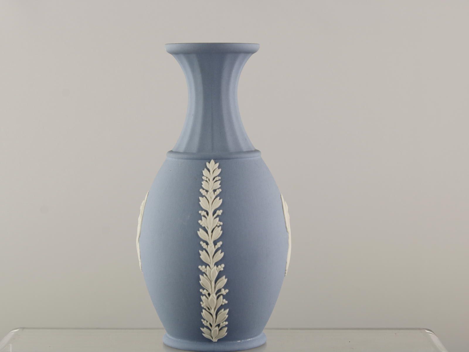 Other Wedgwood Jasperware blue small vase 13cm High Size ONE SIZE - 3 Thumbnail