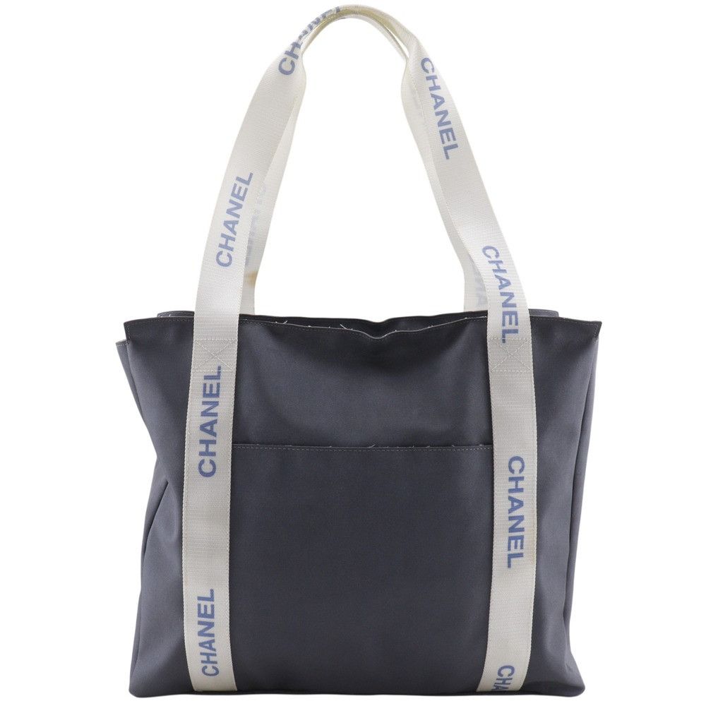 Chanel Chanel Chanel Sports Line Nylon Tote Bag Textile Tote Bag DUTY FREE for USA Size ONE SIZE - 1 Thumbnail