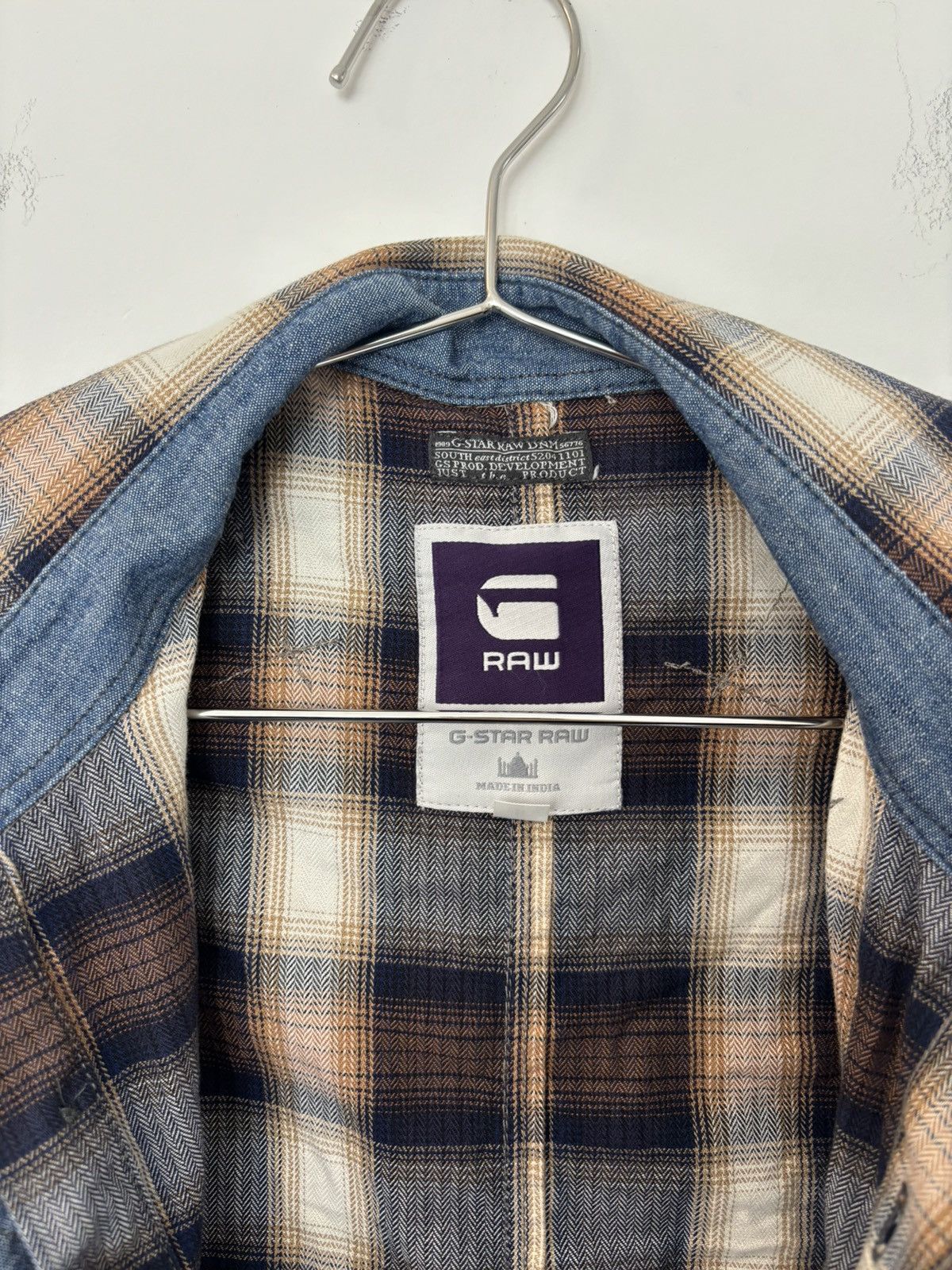 G-Star G STAR BUTTON UP SHIRT Size US S / EU 44-46 / 1 - 3 Thumbnail