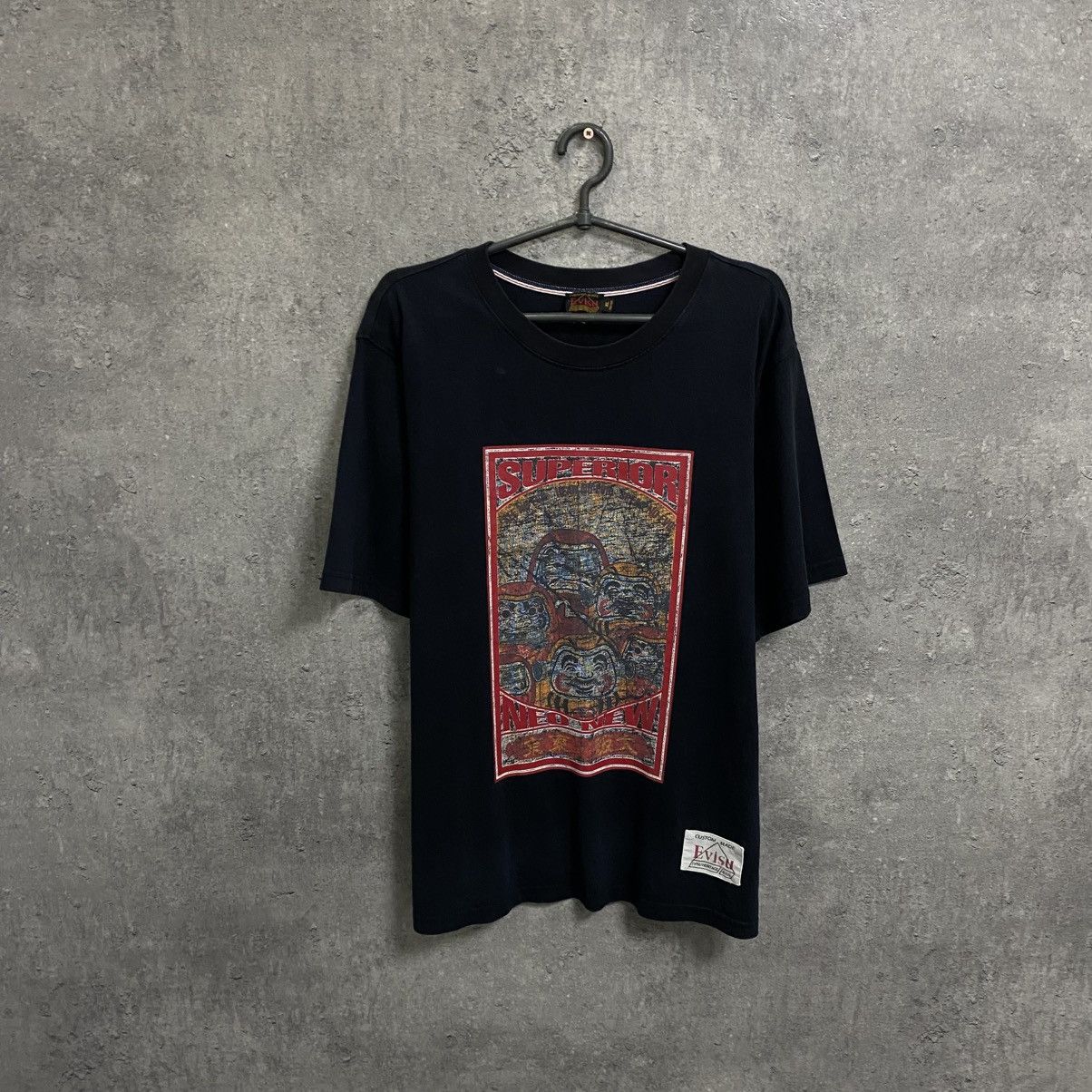 Evisu Vintage Evisu T-Shirt Big Logo Size US XL / EU 56 / 4 - 1 Thumbnail